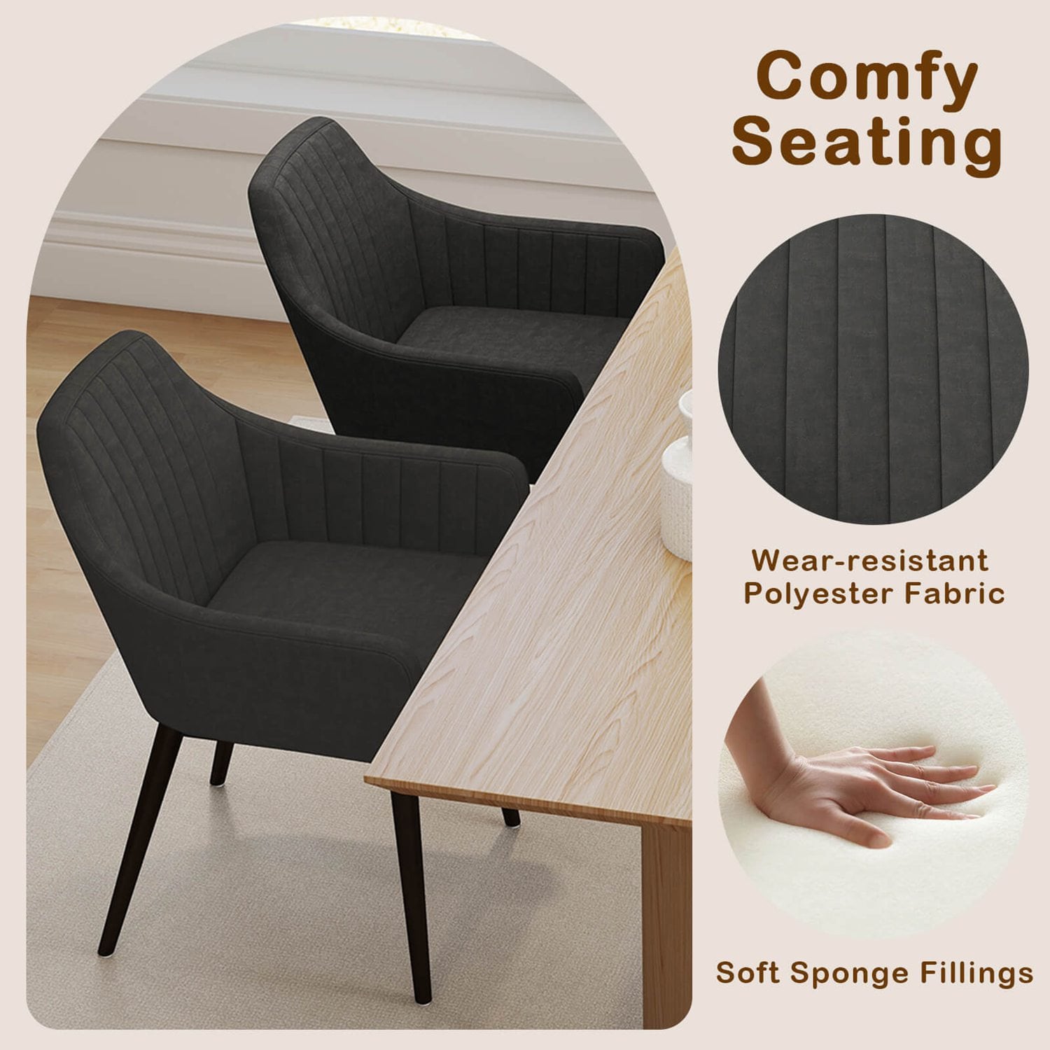 Costway CSHY004048 Dining-Chairs - View #7