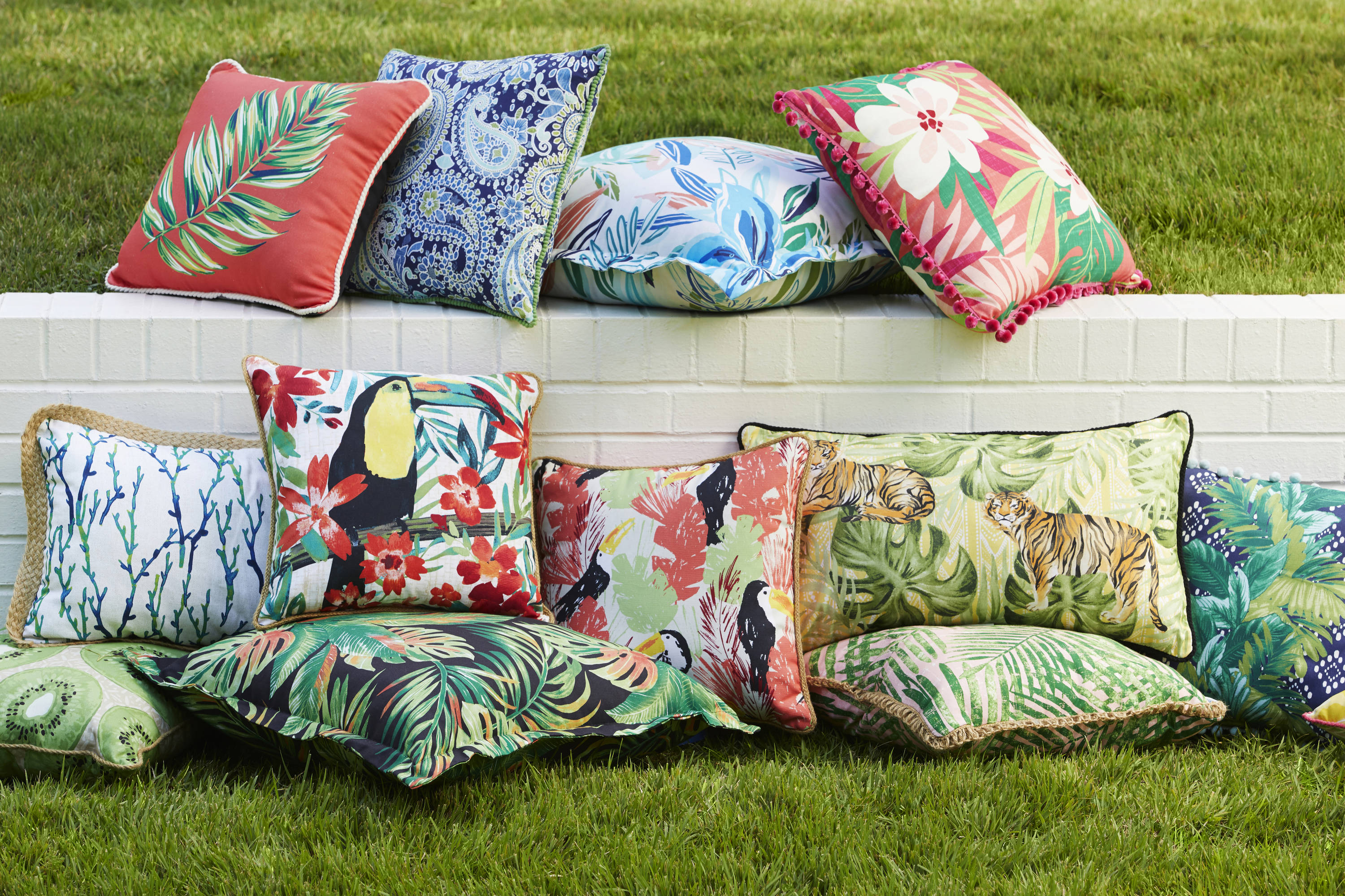 Animal Print Outdoor Cushions and Throw Pillows - Bed Bath & Beyond