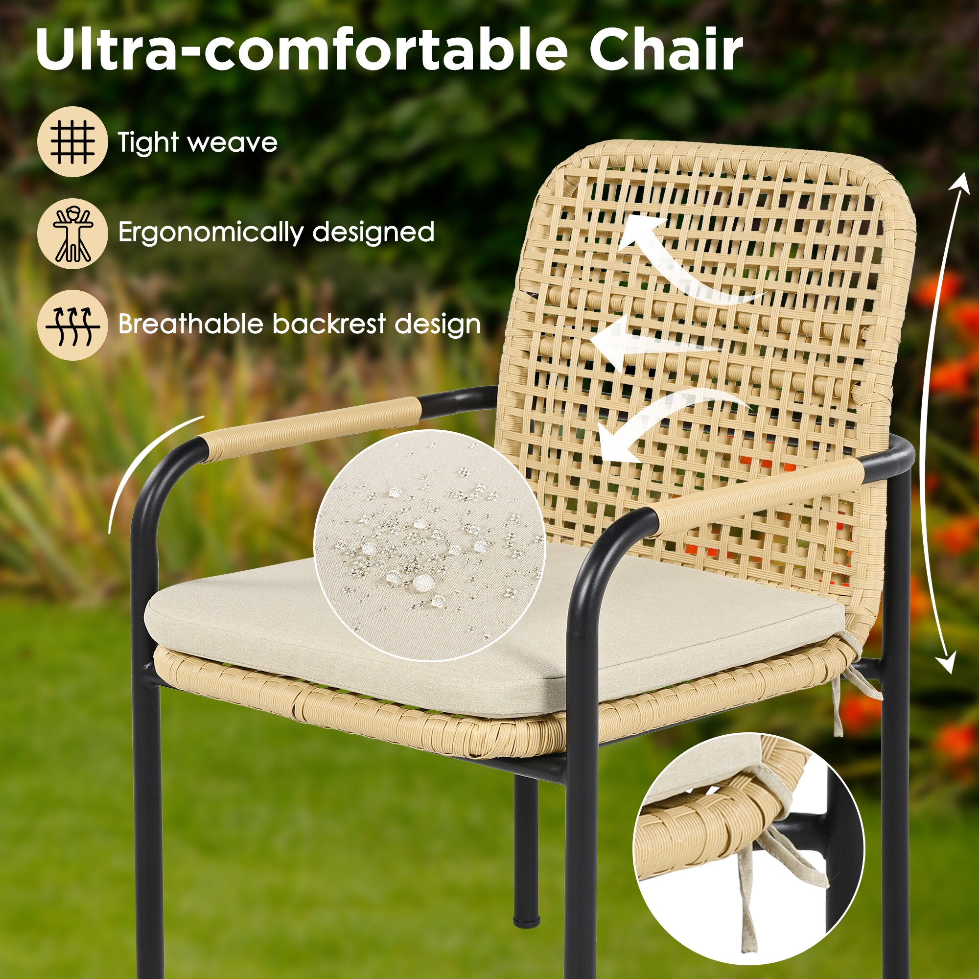 Bybafun YB7900004 Patio-Dining-Sets - View #4