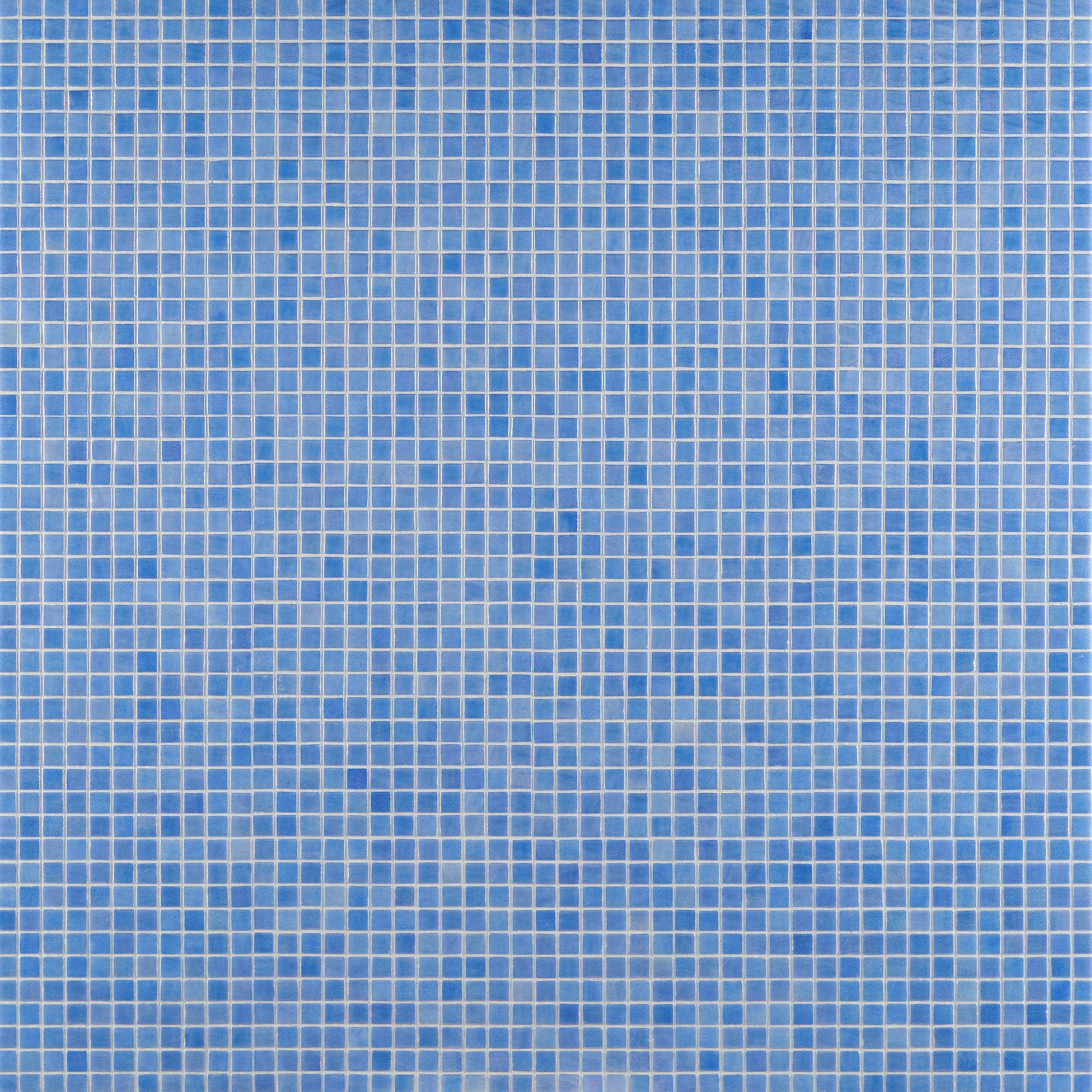Whirlpool Blue Polished Glass Mosaic Tile 12" x 18"