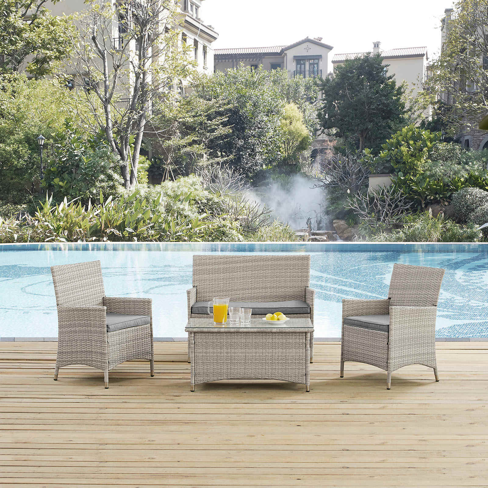 Modway EEI-2212-LGR-GRY Patio-Conversation-Sets - View #2