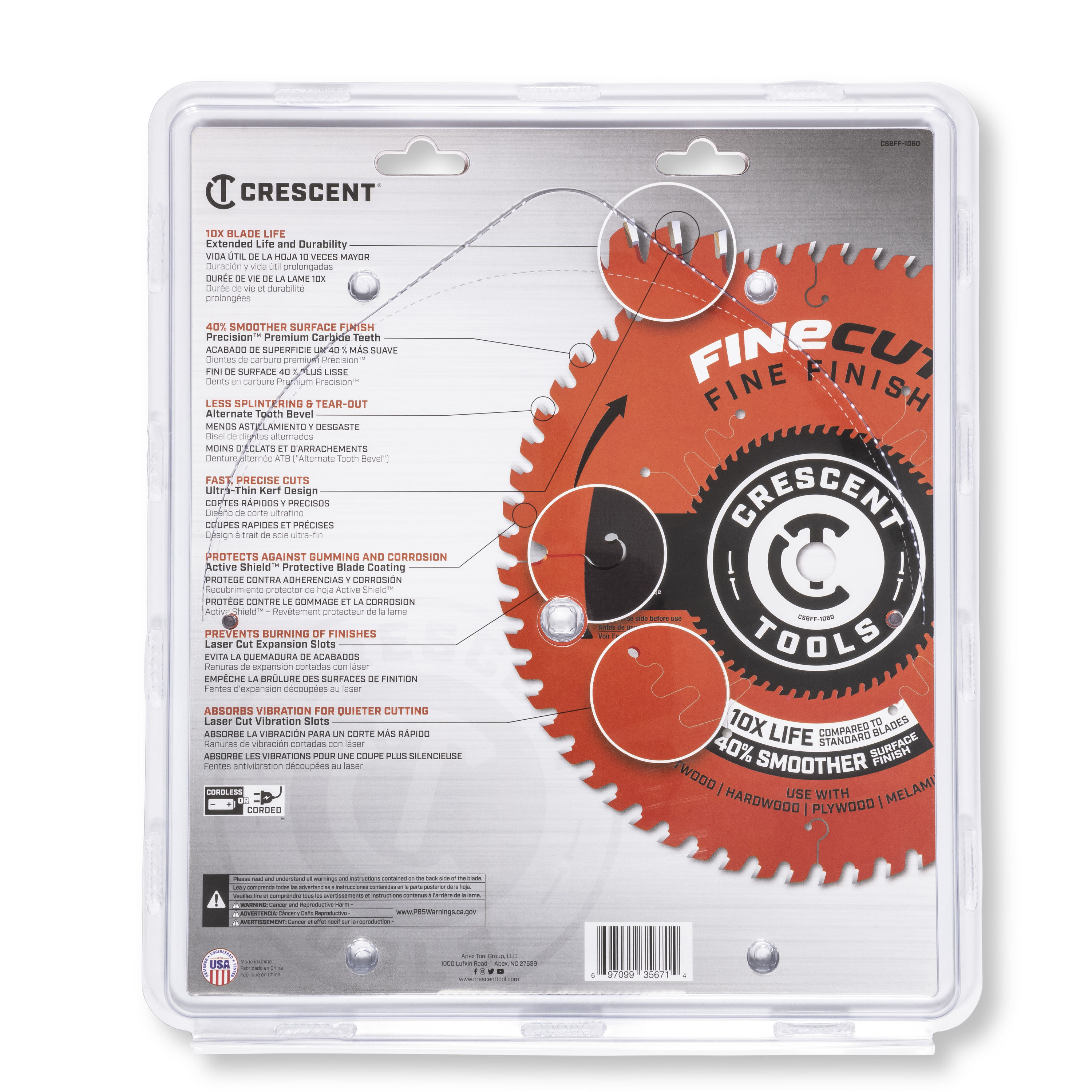 Crescent CSBFF-1060 Circular-Saw-Blades - View #6