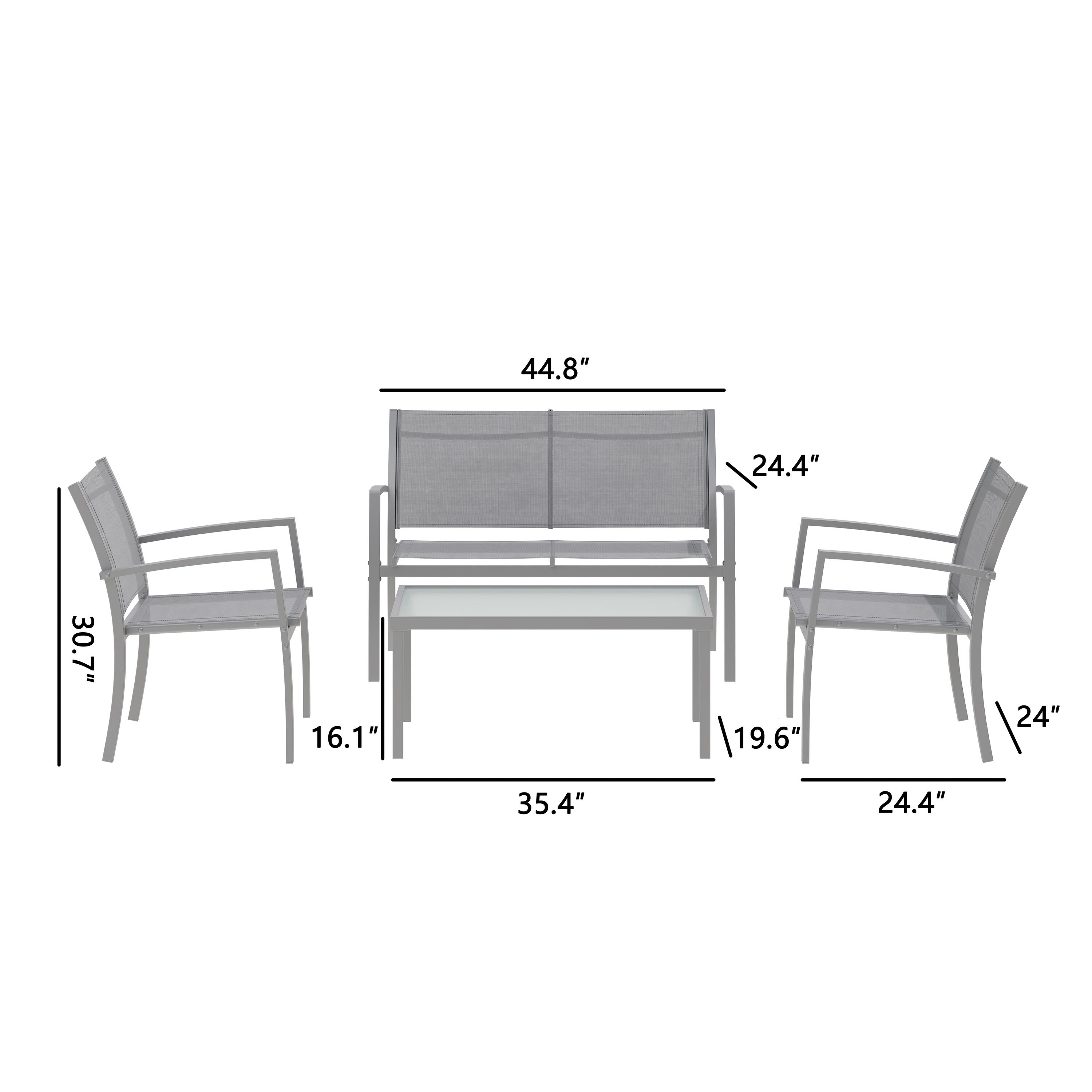 Octans SL2C00026 Patio-Conversation-Sets - View #8