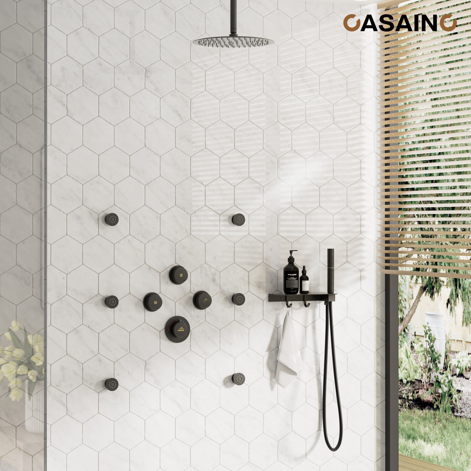 CASAINC LY-WF198463AAP Showerhead-Bar-Panels - View #4