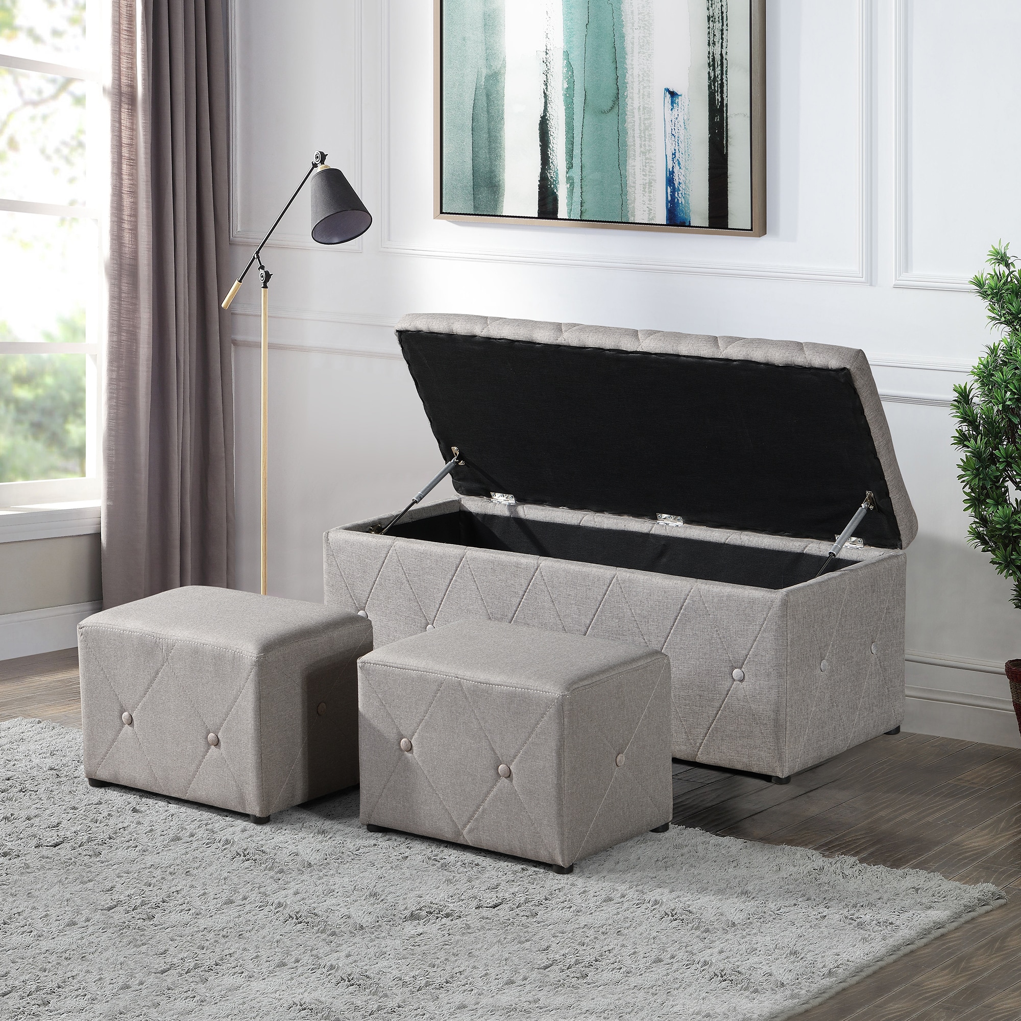Bybafun YC6400010 Indoor-Ottomans - View #2