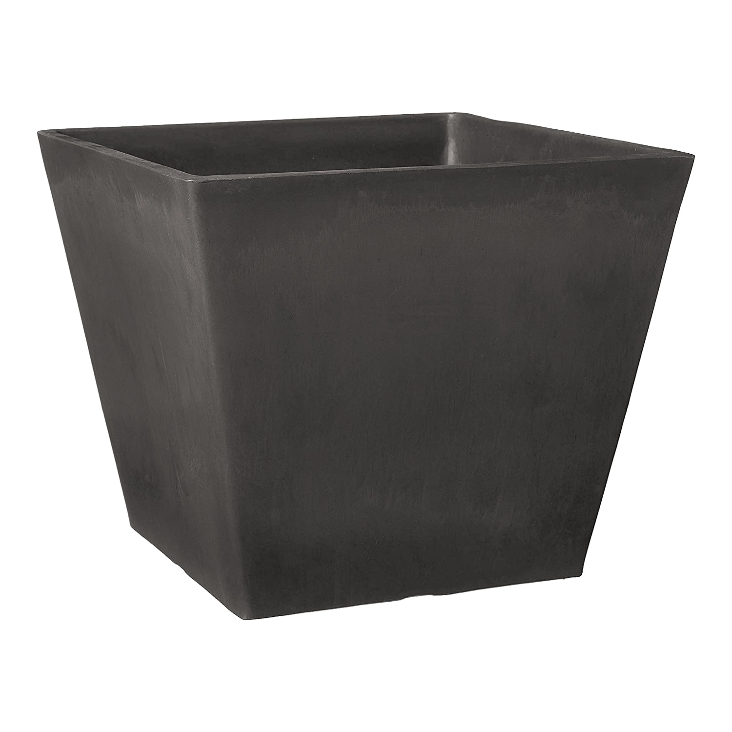 Arcadia Garden Products UF31DC Square 10.0-in W x 10-in H x Gray Plastic Indoor/Outdoor Planter