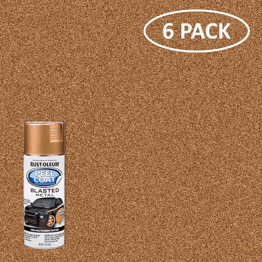 Reviews for Rust-Oleum Automotive 11 oz. Peel Coat Metallic Color Shift  Rubber Coating Spray Paint (6-Pack)