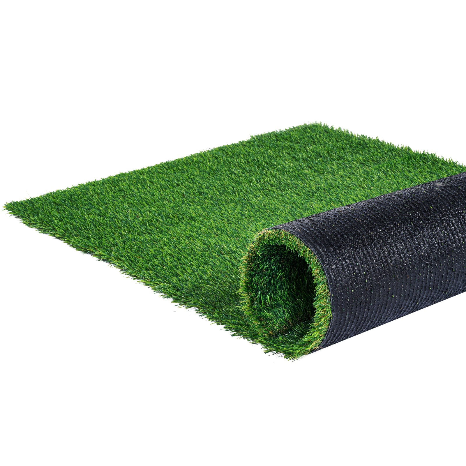 VEVOR SCRZCP1J6X1000584V0 Artifical Grass  6 x 10 ft Rug Green Turf  1.38inFake Door Mat Outdoor Patio Lawn Decoration  Easy to Clean with Drainage Holes  Perfect For Multi Purpose Home Indoor Entryway Scraper Dog Mats