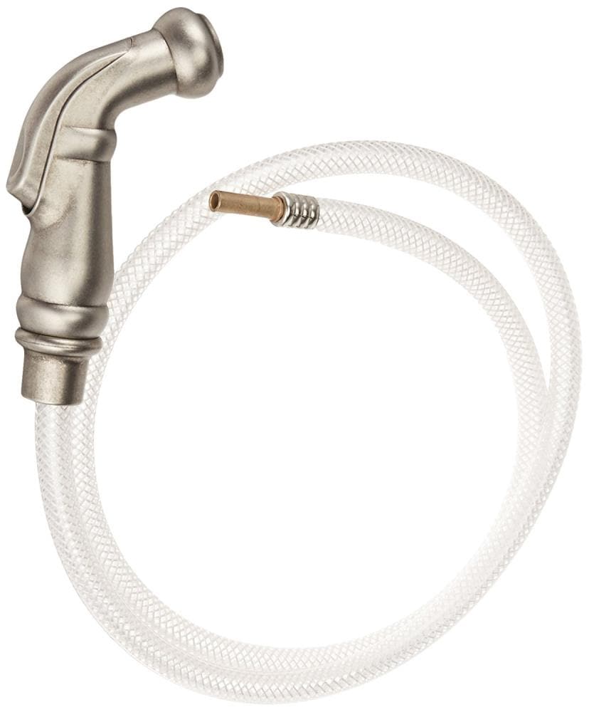 Pfister Treviso Rustic Pewter Faucet Side Spray Assembly (Nylon 50-in ...