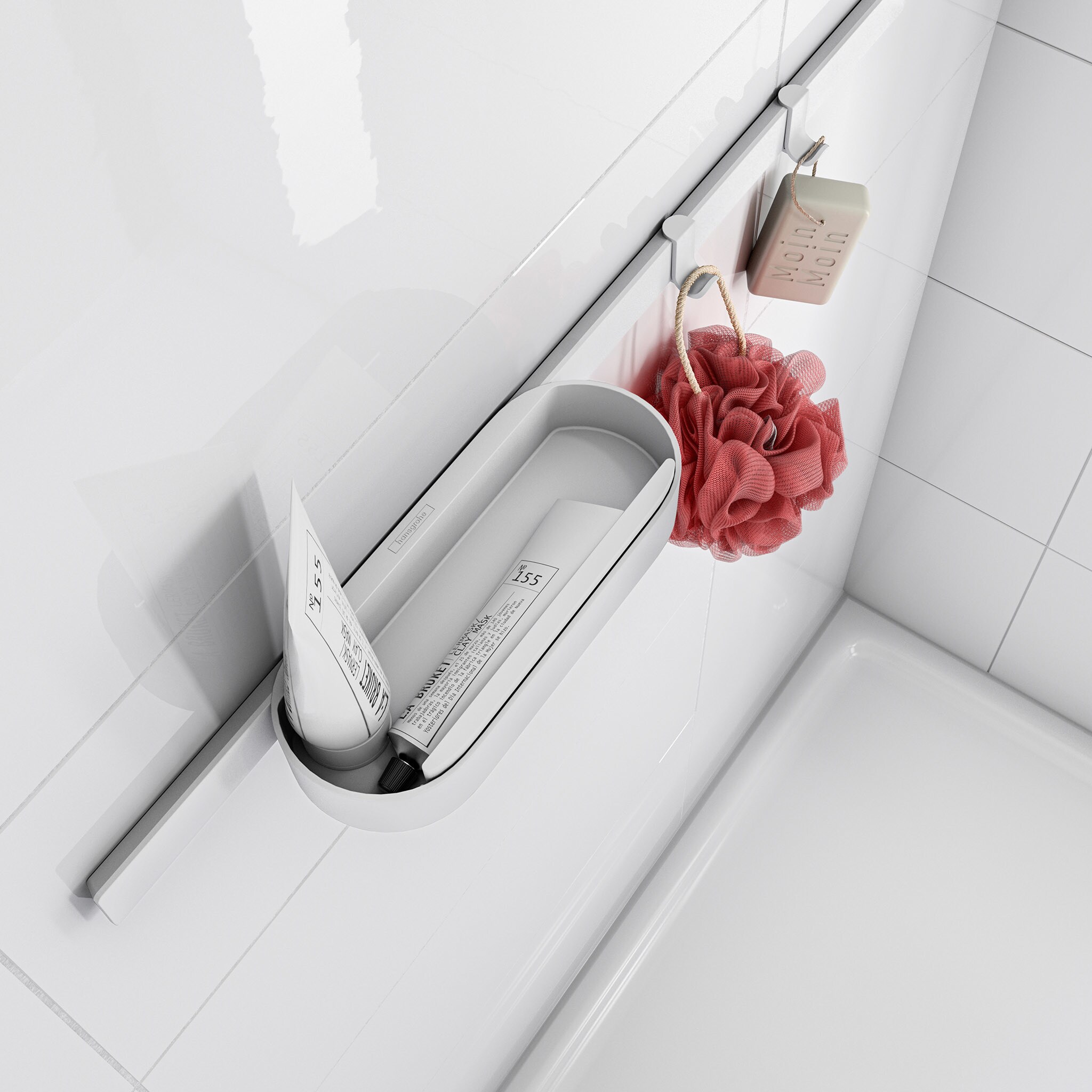 Hansgrohe 27929700 Robe-Hooks - View #2