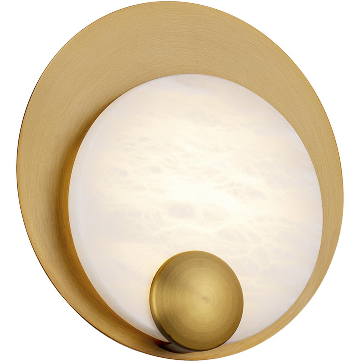 Modern Forms 2532933 WS-82310-AB Rowlings Wall Sconce Wall Light in Aged Brass