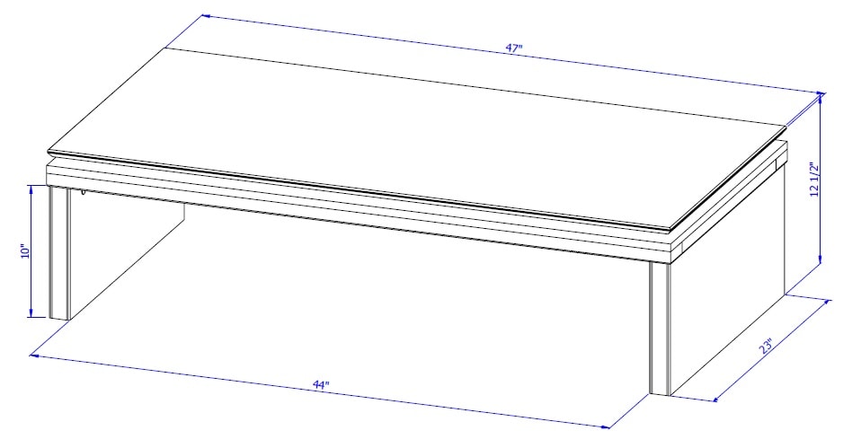 Manhattan Comfort 89651 Coffee-Tables - View #3