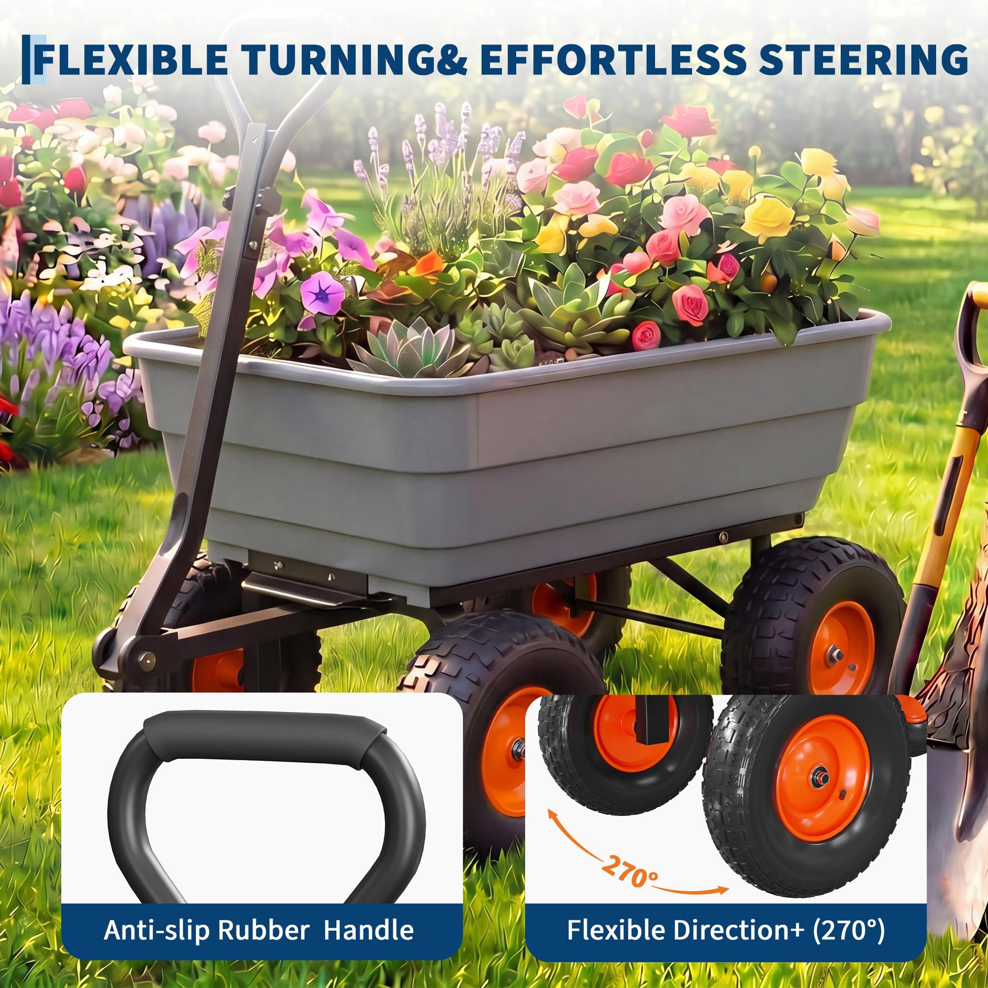 GarveeLife CLJ-V9JIONK703EZ Yard-Carts - View #6