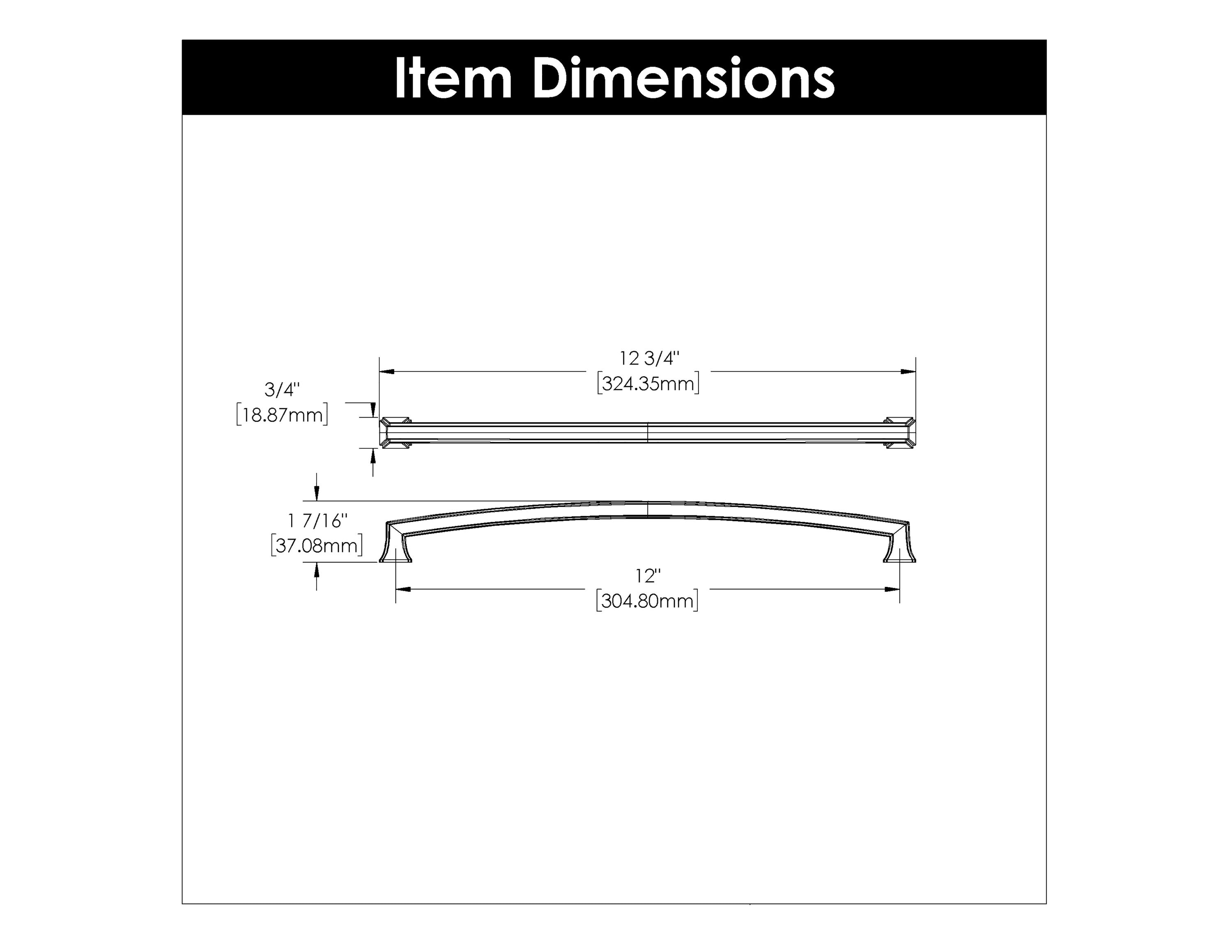 Hickory Hardware P3238-BGB-5B Cabinet-Pulls - View #4