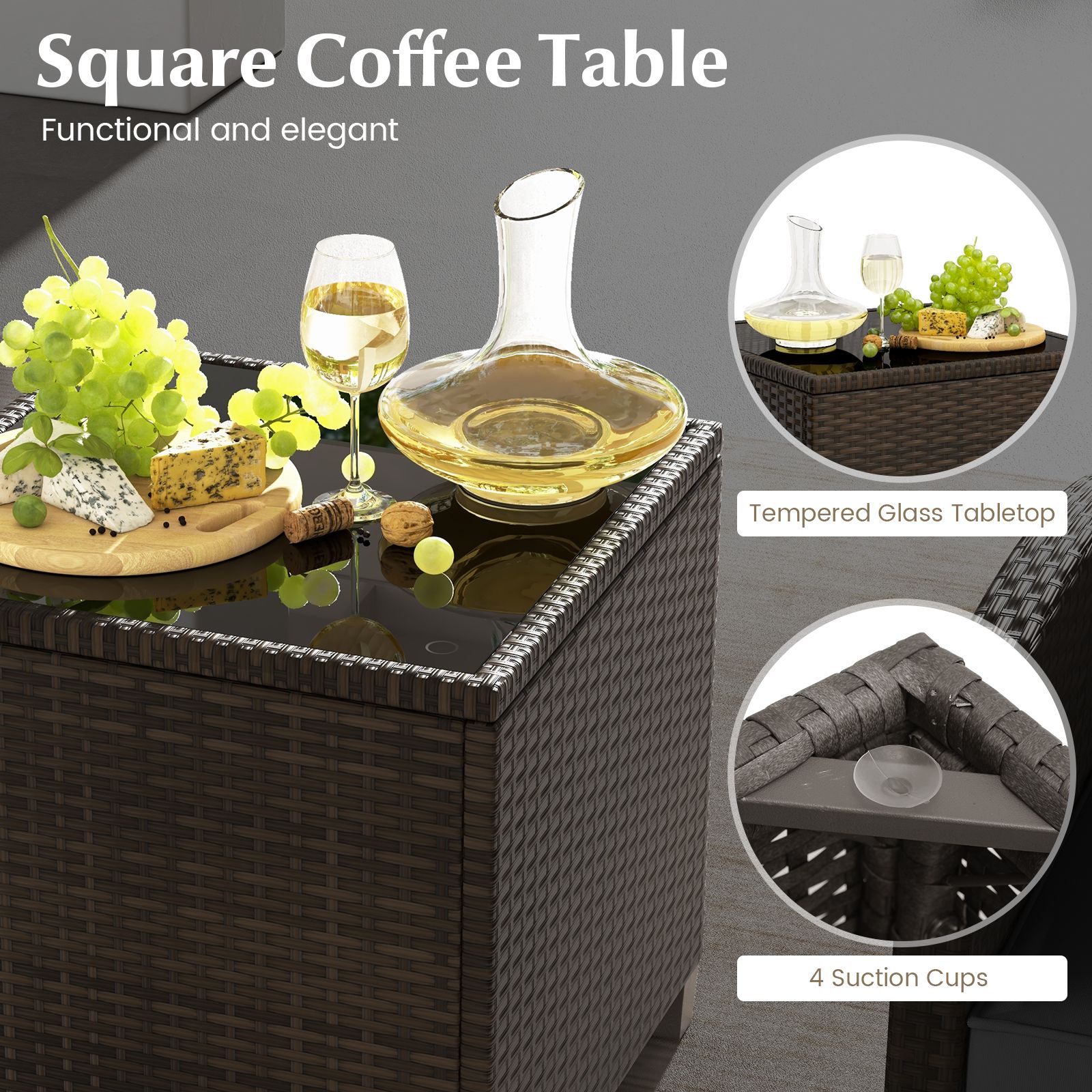 Slickblue D-CO-+KD34127WH Patio-Conversation-Sets - View #4