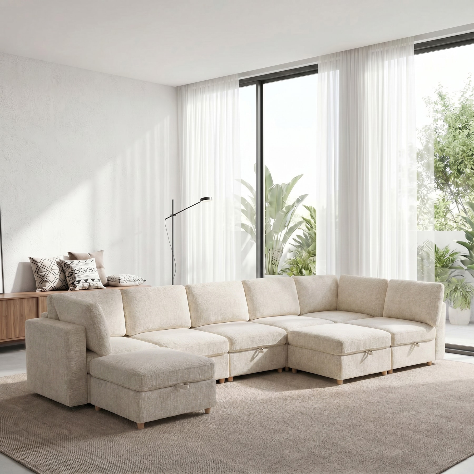 SINOFURN SYA020372BG Sofas-Loveseats - View #6