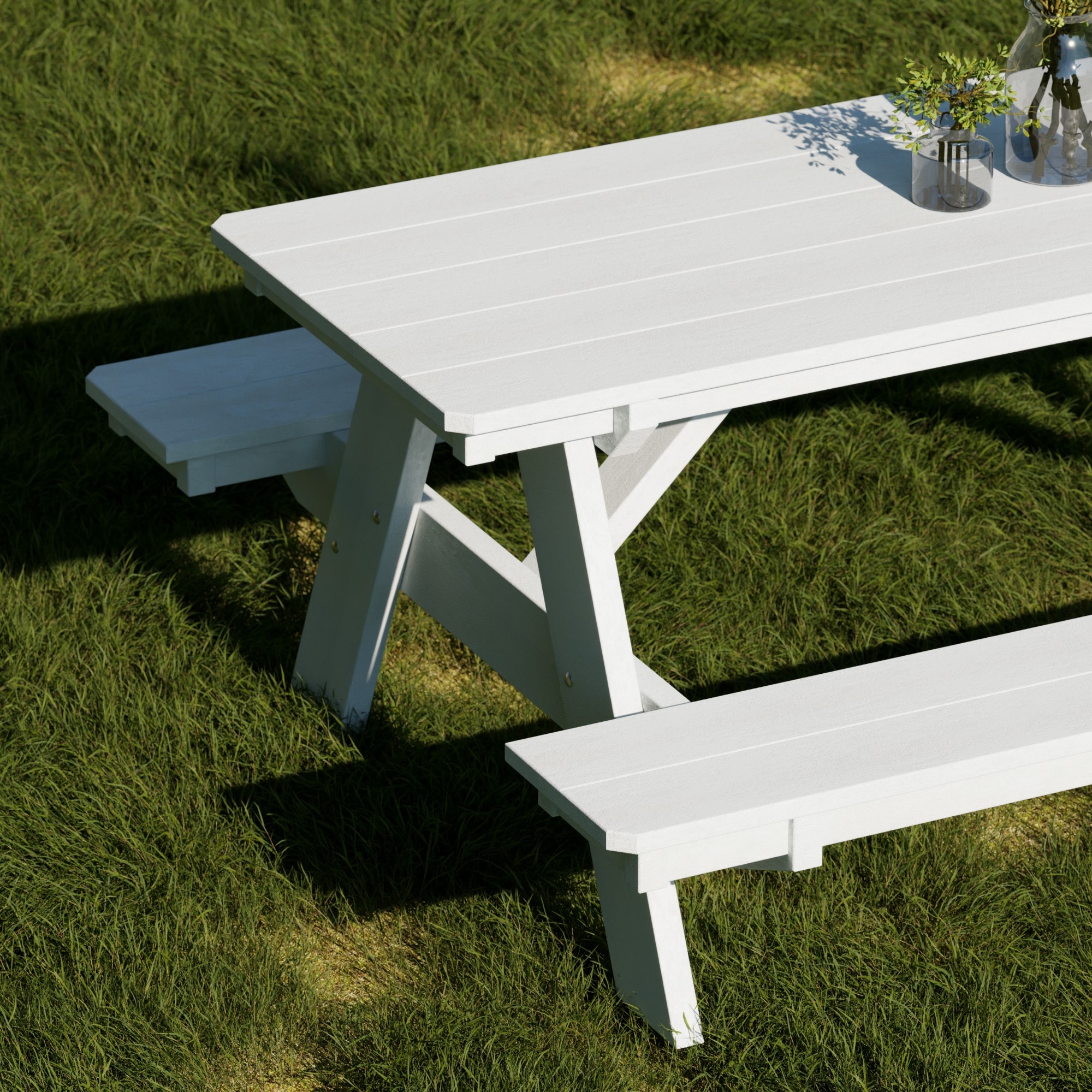 Wildridge LCC-165-BW Picnic-Tables - View #3