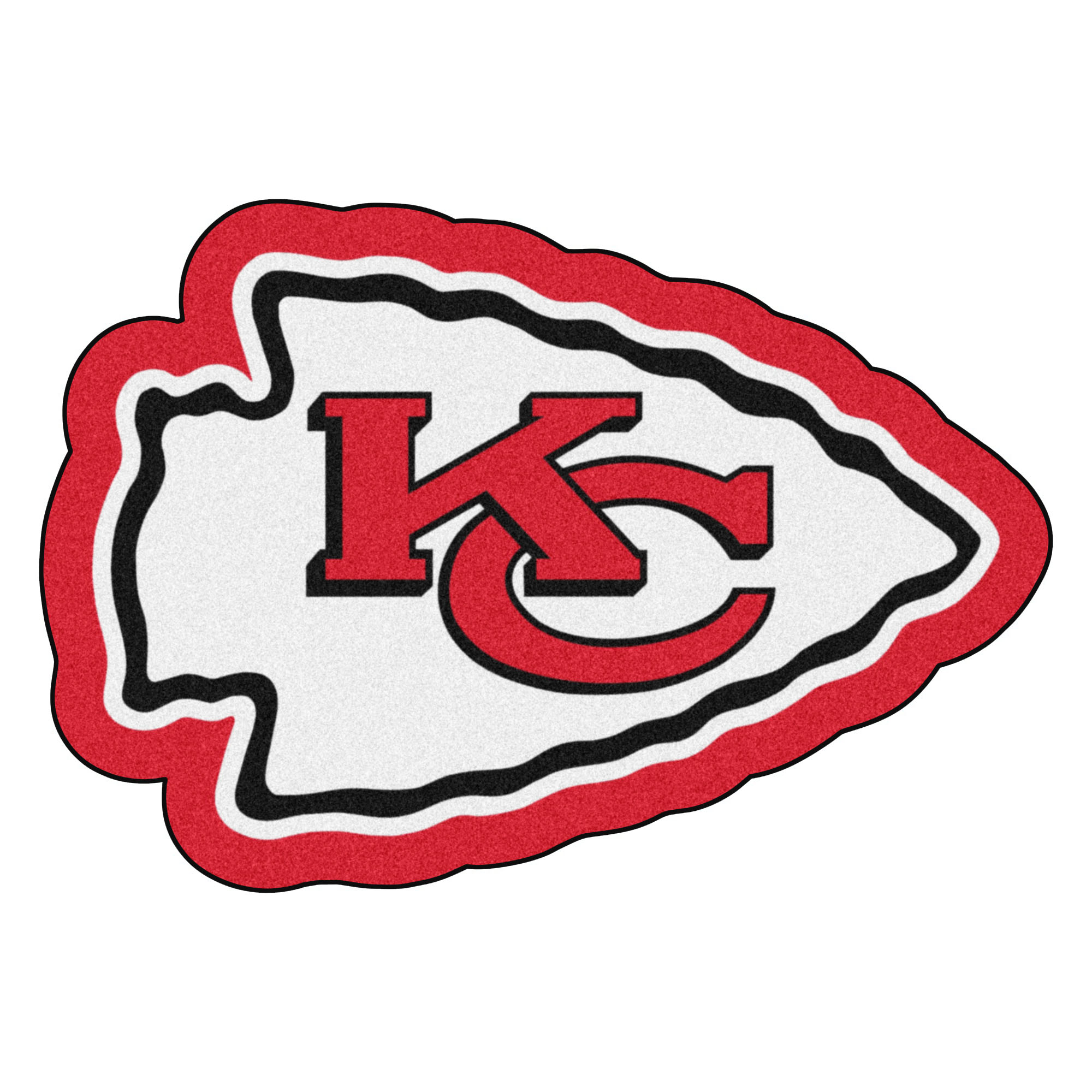 NFL Round Heritage Distressed Sign: Kansas City Chiefs