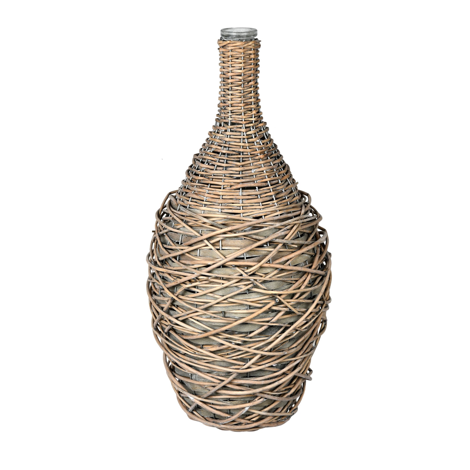 Vickerman FQ195218 Brown Glass Casual Vase