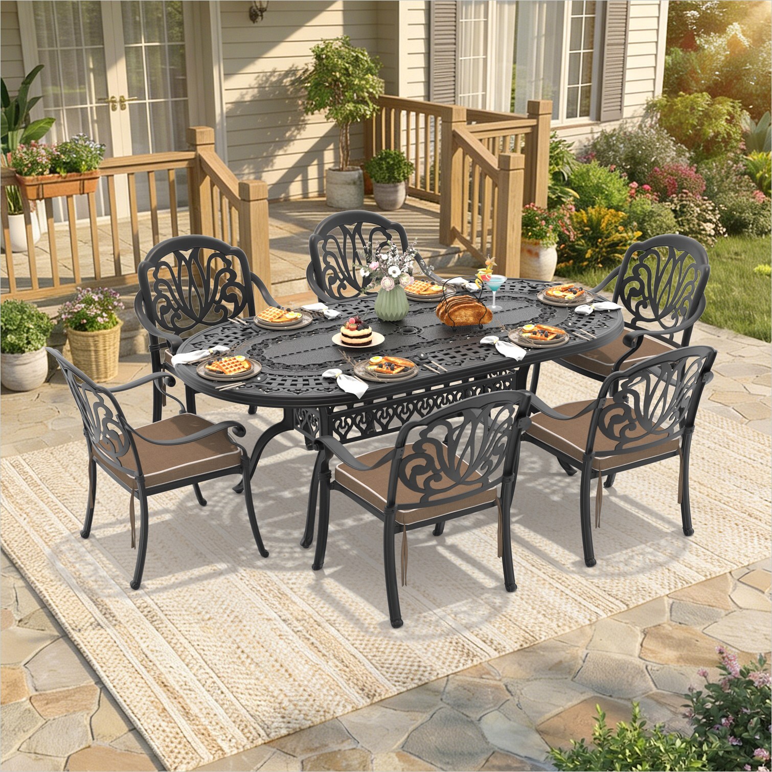 SunJet XF8DFFGGRFUY Patio-Conversation-Sets - View #2