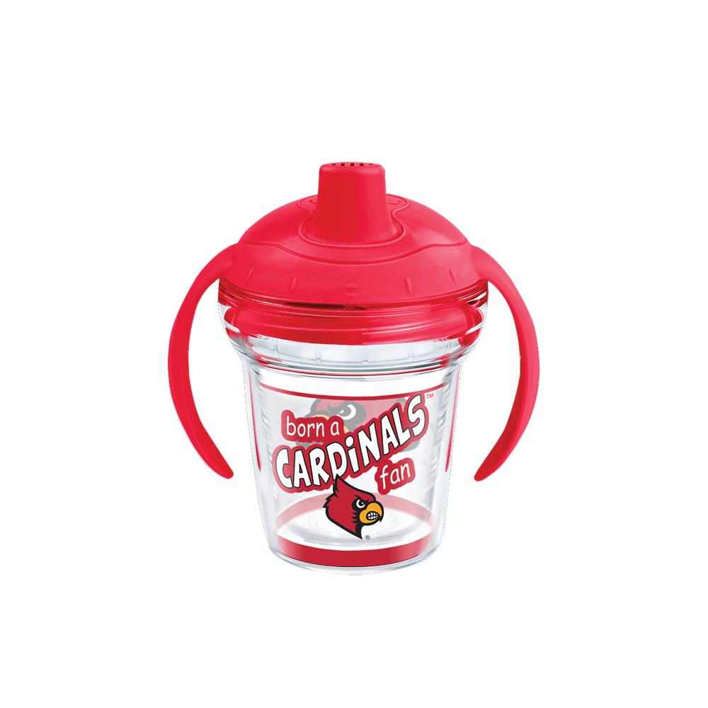  Tervis NCAA Louisville Cardinals All Over Water Bottle, 24 oz,  Clear : Sports & Outdoors