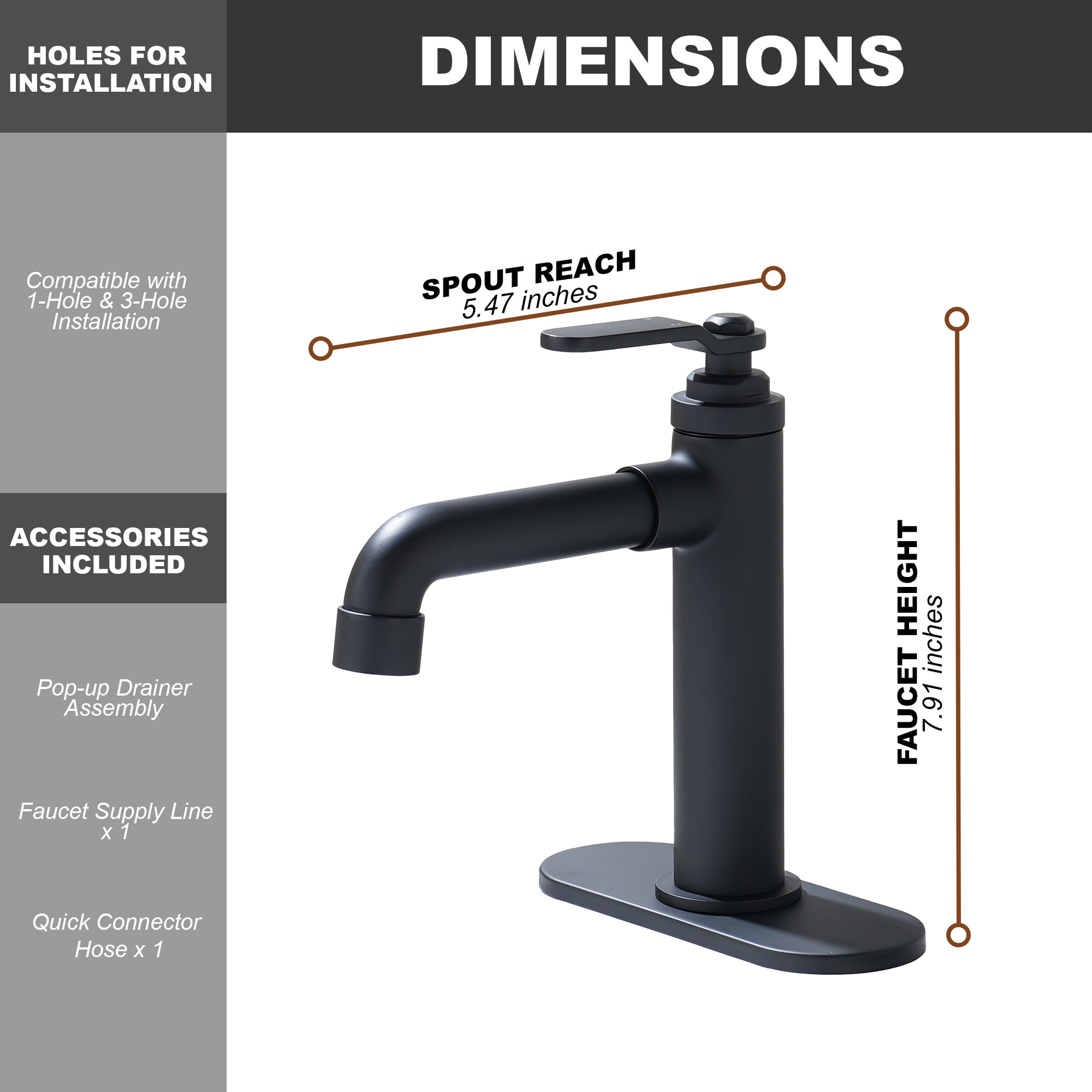 CASAINC RB0770-WE Lavatory-Faucets - View #9