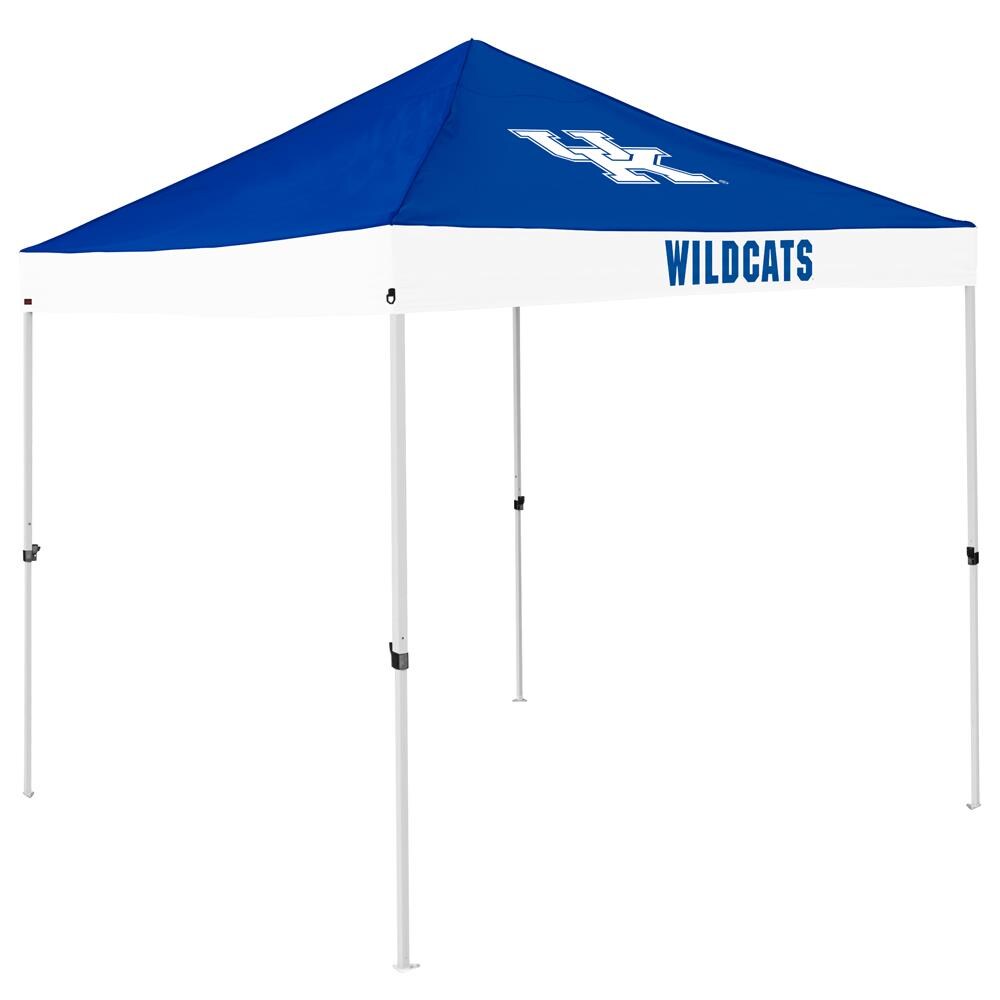 Logo Brands NCAA Kentucky Wildcats Economy Tailgate Tent Blue 