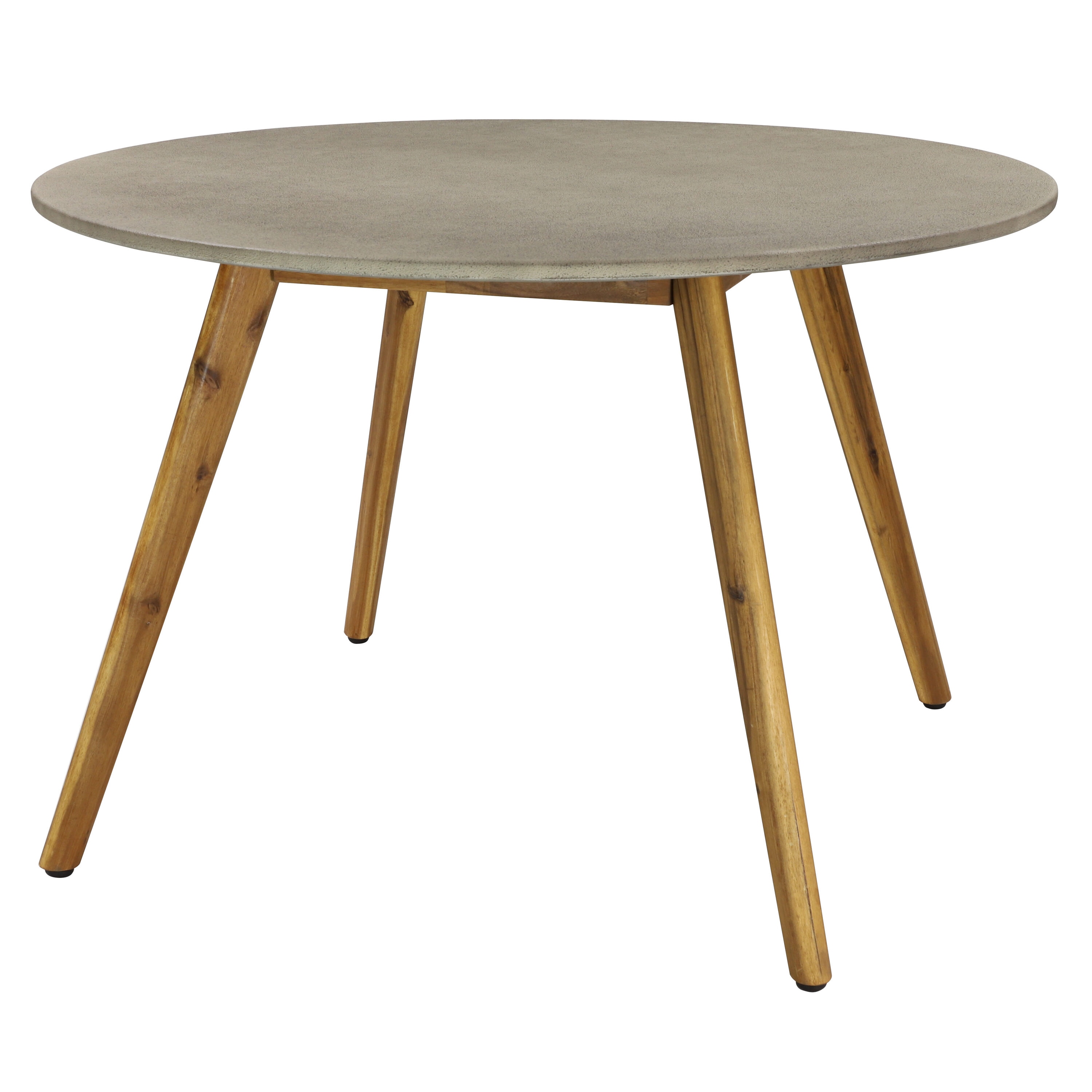 Concrete top garden online dining table