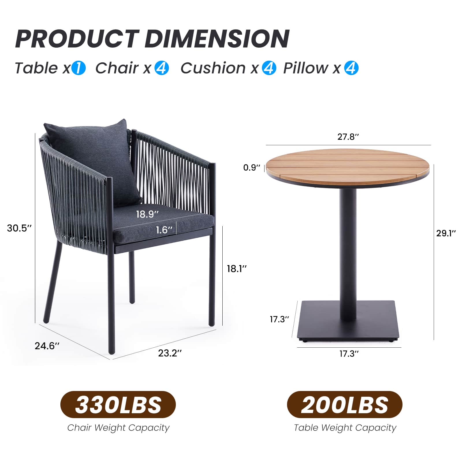 Rbied ST-B-172Z Patio-Chairs - View #2