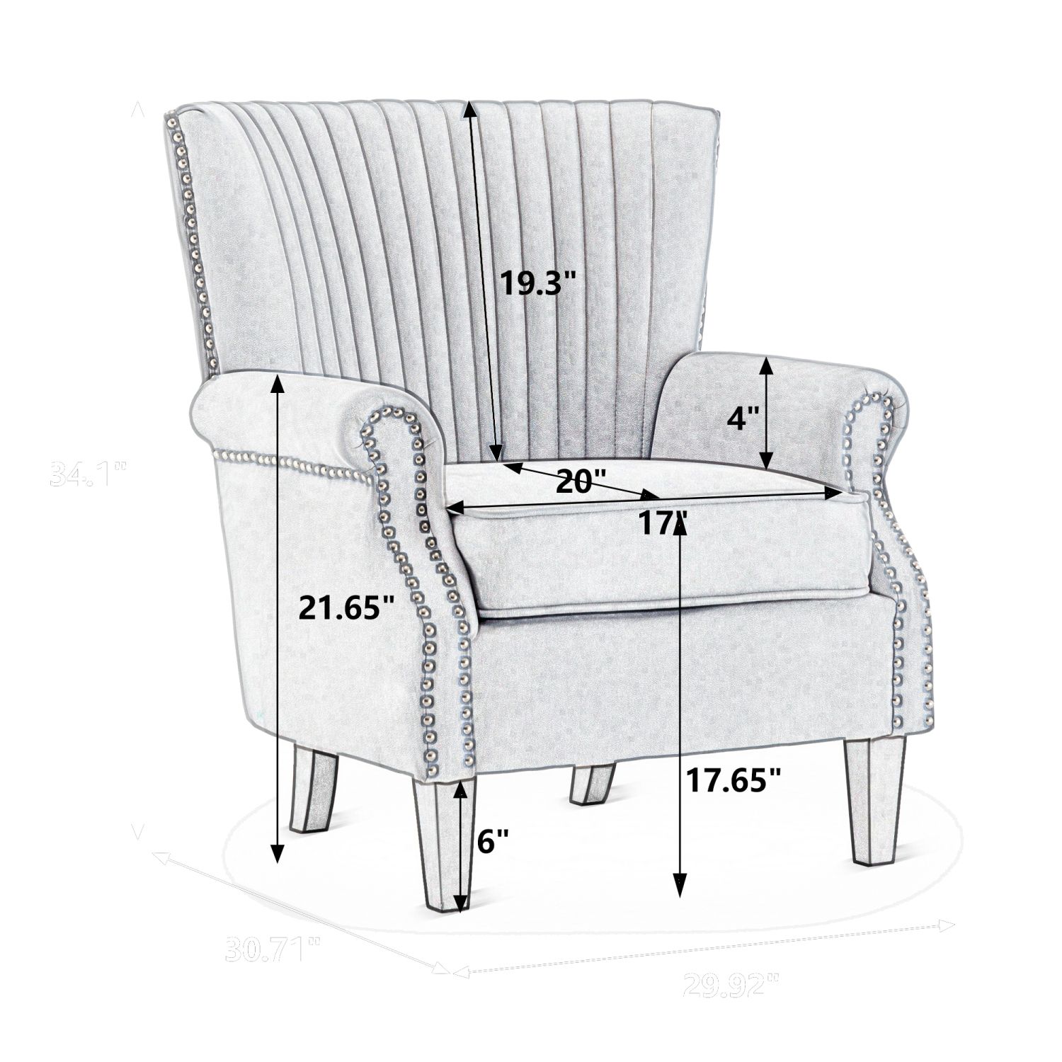 JASMODER MR-AC210-YELLOW Sofas-Loveseats - View #2