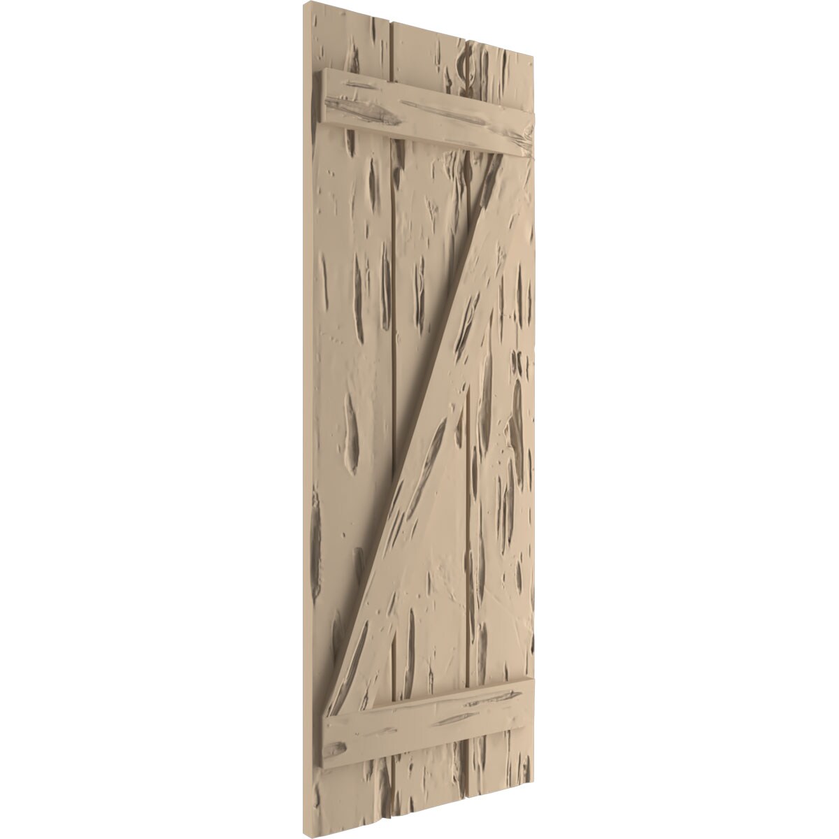 Ekena Millwork SHUBJZ16X88PCPR Exterior-Shutters - View #3