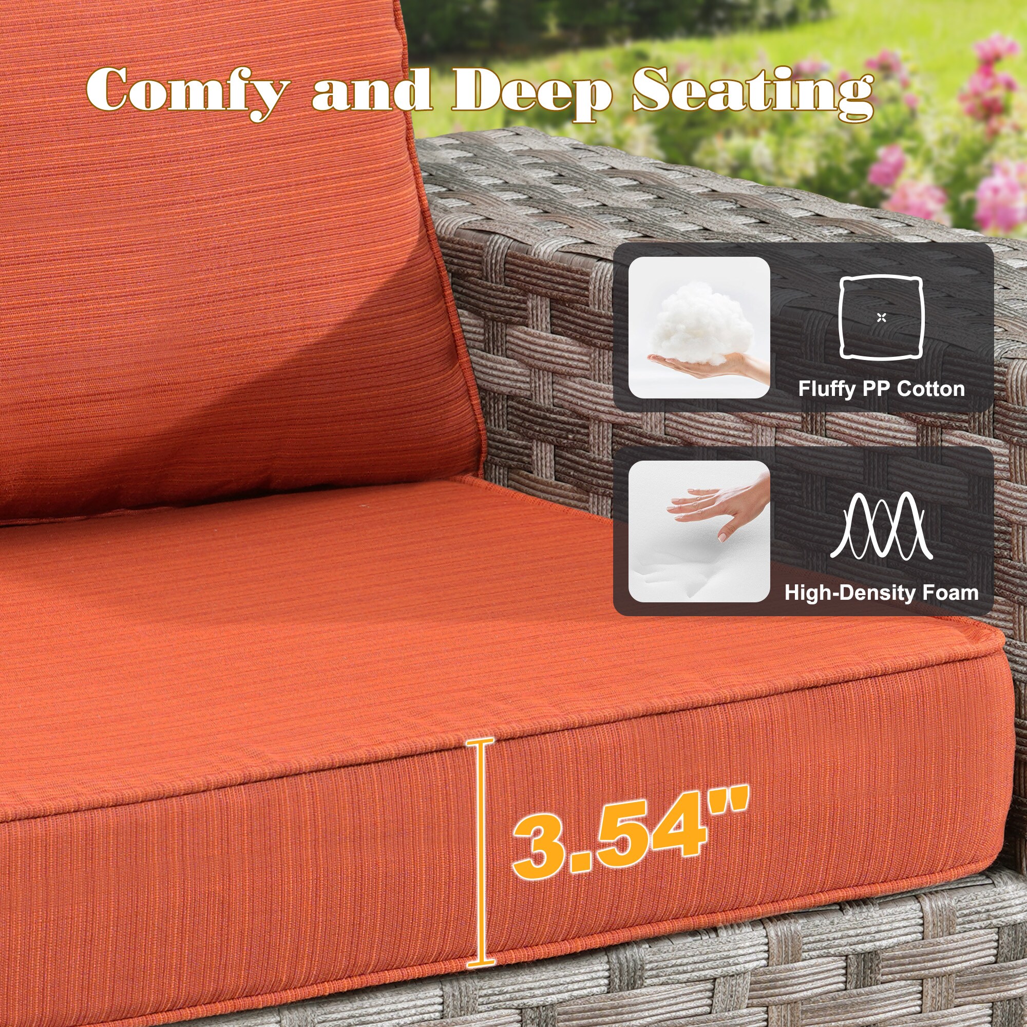Pouuin SCFPBBR8-9 Patio-Sofas-Daybeds - View #5