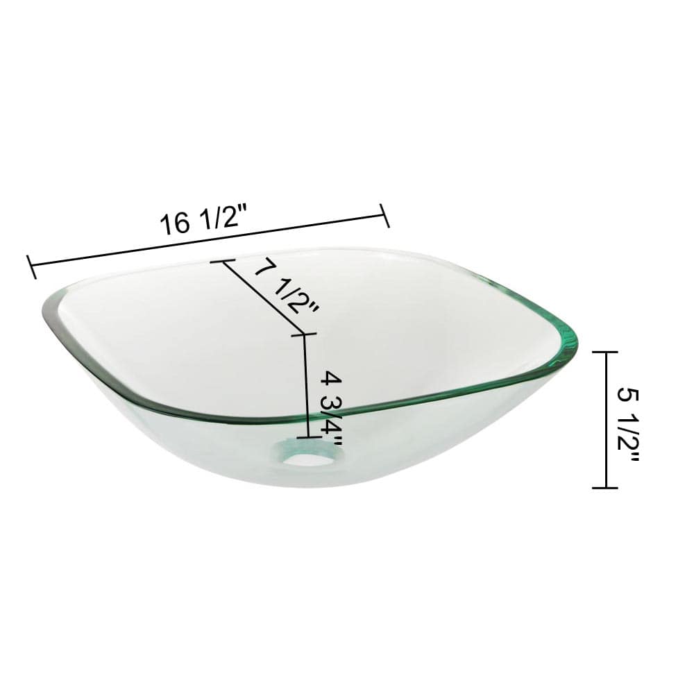 Yescom 80GSK001-420SQR-LO Bath-Sink - View #2