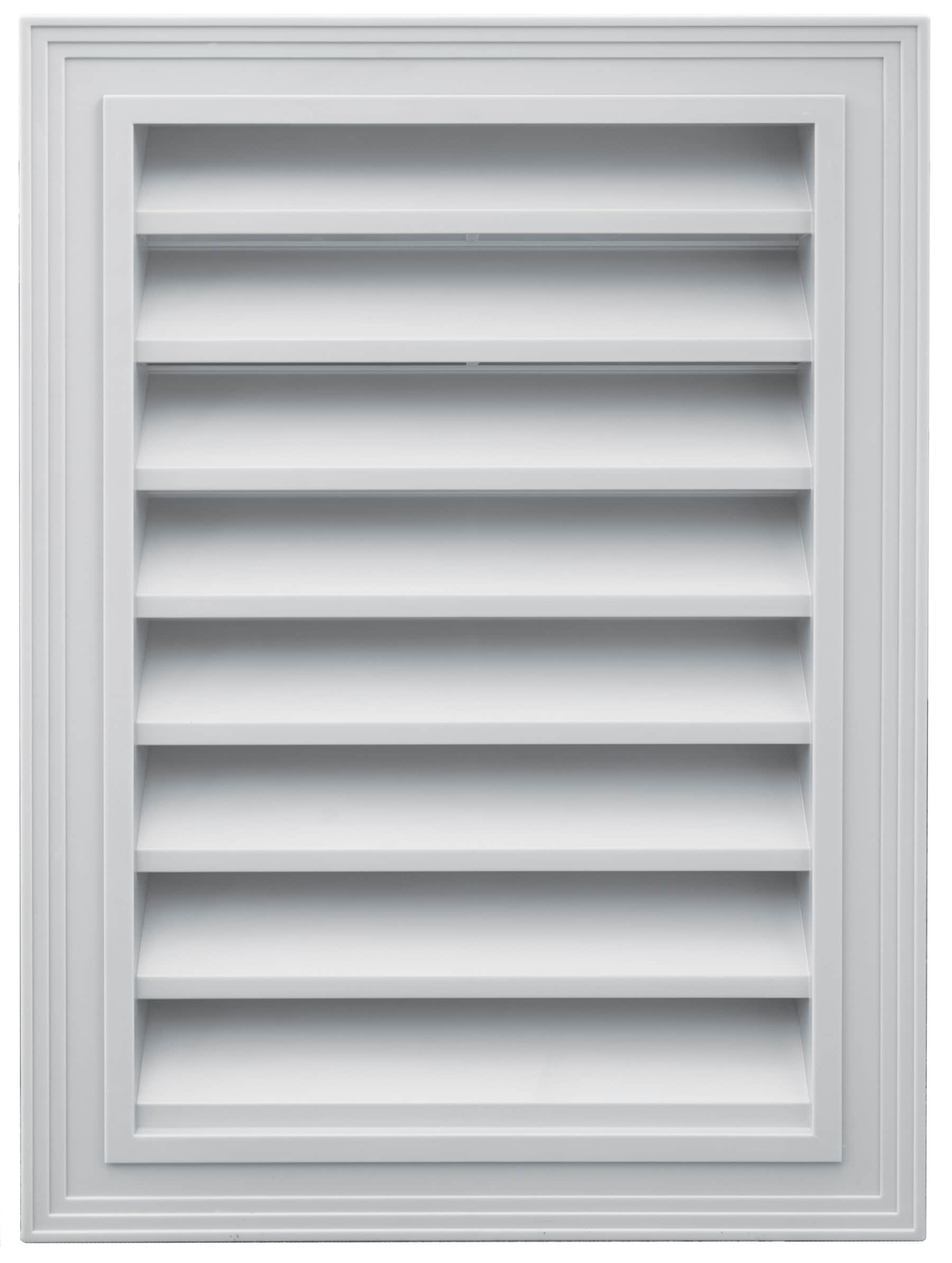 Gable Vents Color/Finish Family White