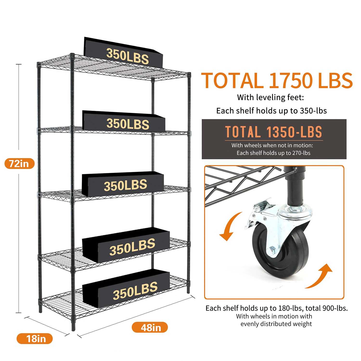 EFINE R60-5B Free-Standing-Shelving - View #7