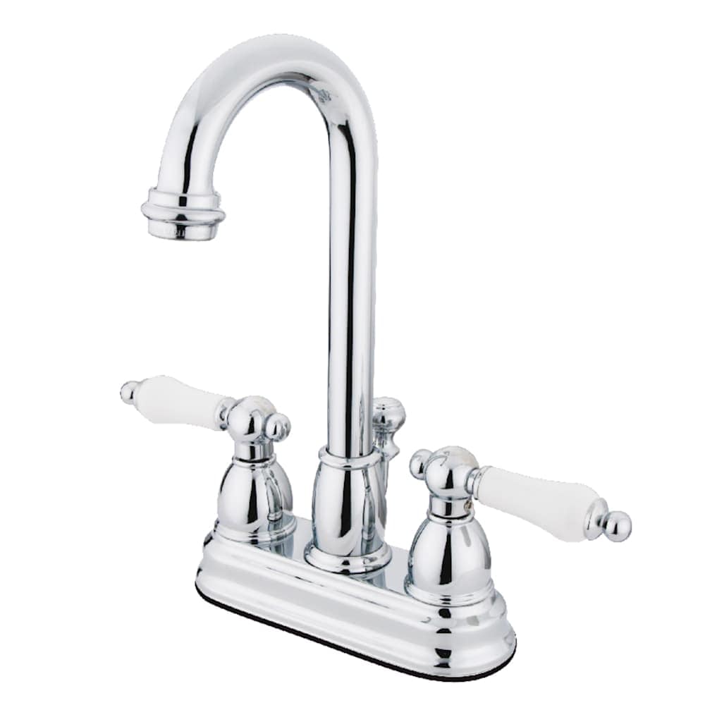 Kingston Brass  KB361.PL Restoration 1.2 GPM Centerset Bathroom Faucet with PopUp Drain Assembly