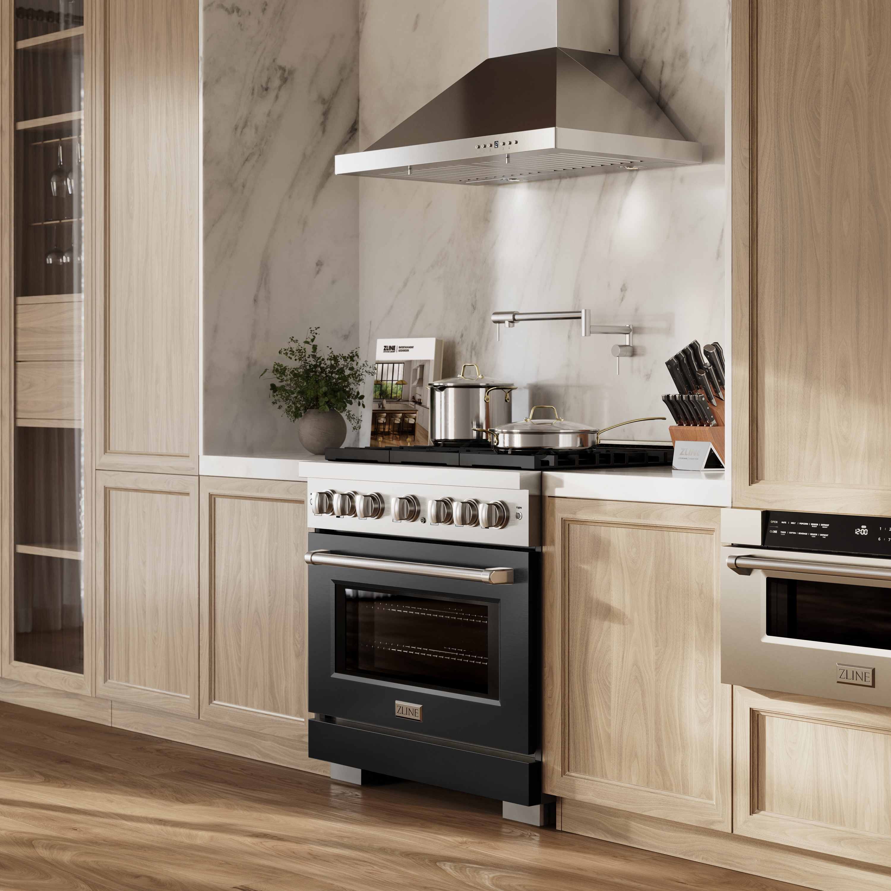 ZLINE KITCHEN & BATH SDR-BLM-36 Dual-Fuel-Ranges - View #7