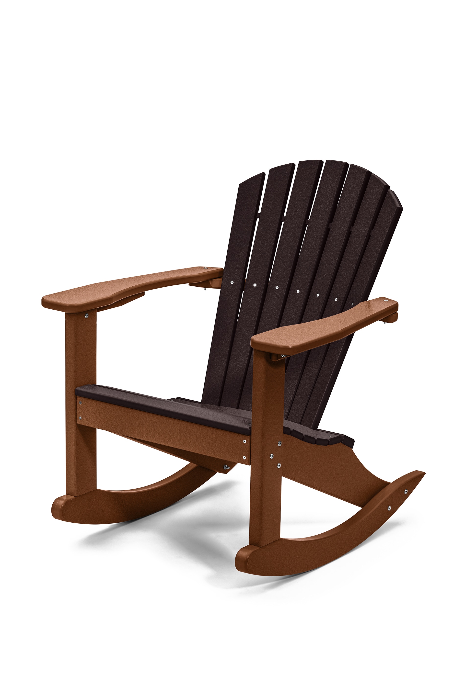 Mocha discount rocking chair