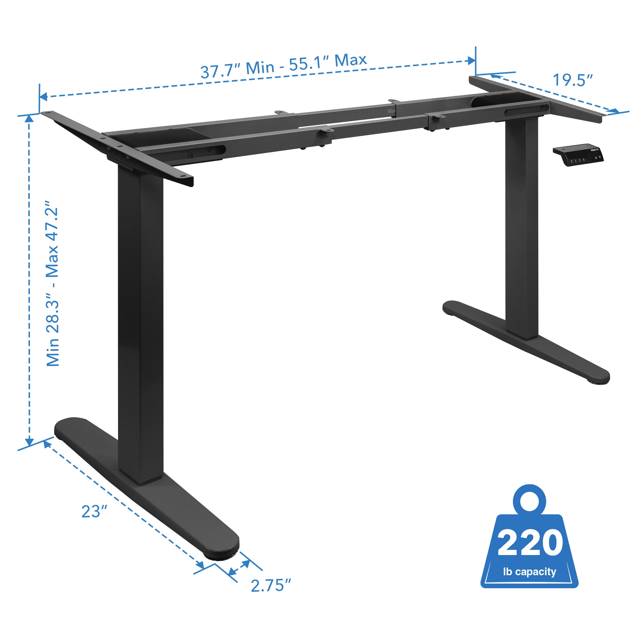 Mount-It! MI-8034B desks - View #9