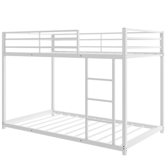 Clihome Metal Bunk Bed Twin Over, Ikea Bunk Beds Maximum Weight