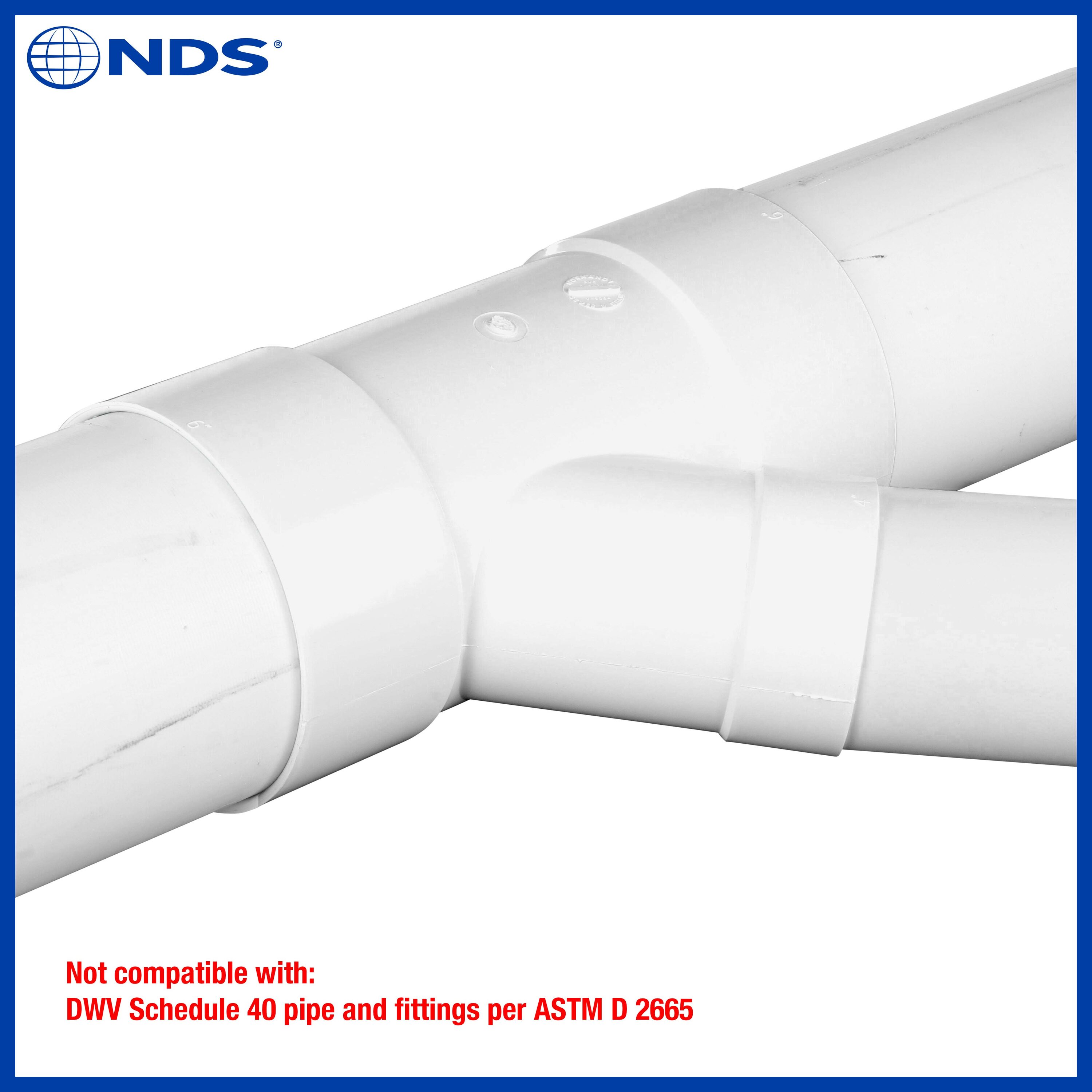 NDS 64P08 Pvc-Sewer-Drain-Fittings - View #3