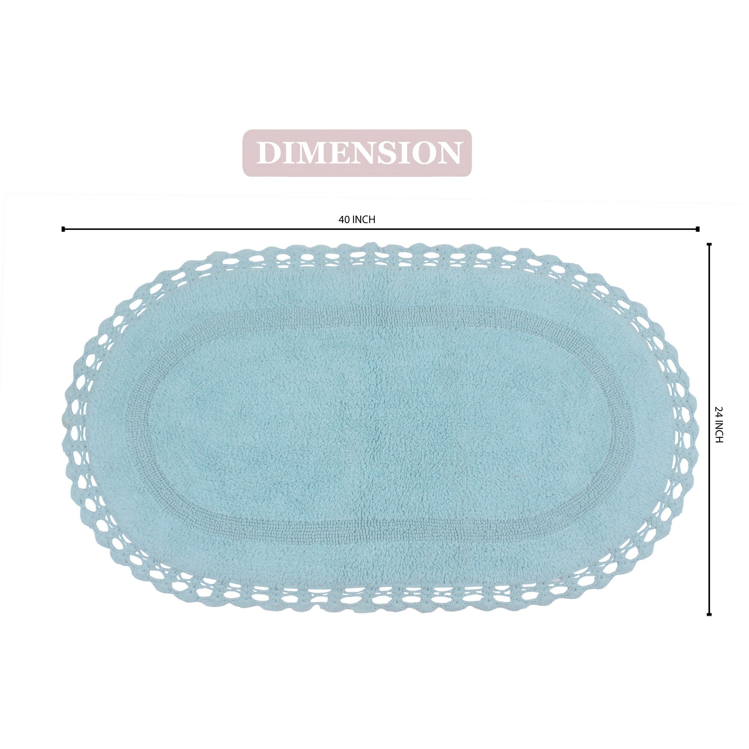Home Weavers BHAM2440AQ Bath-Rugs - View #3