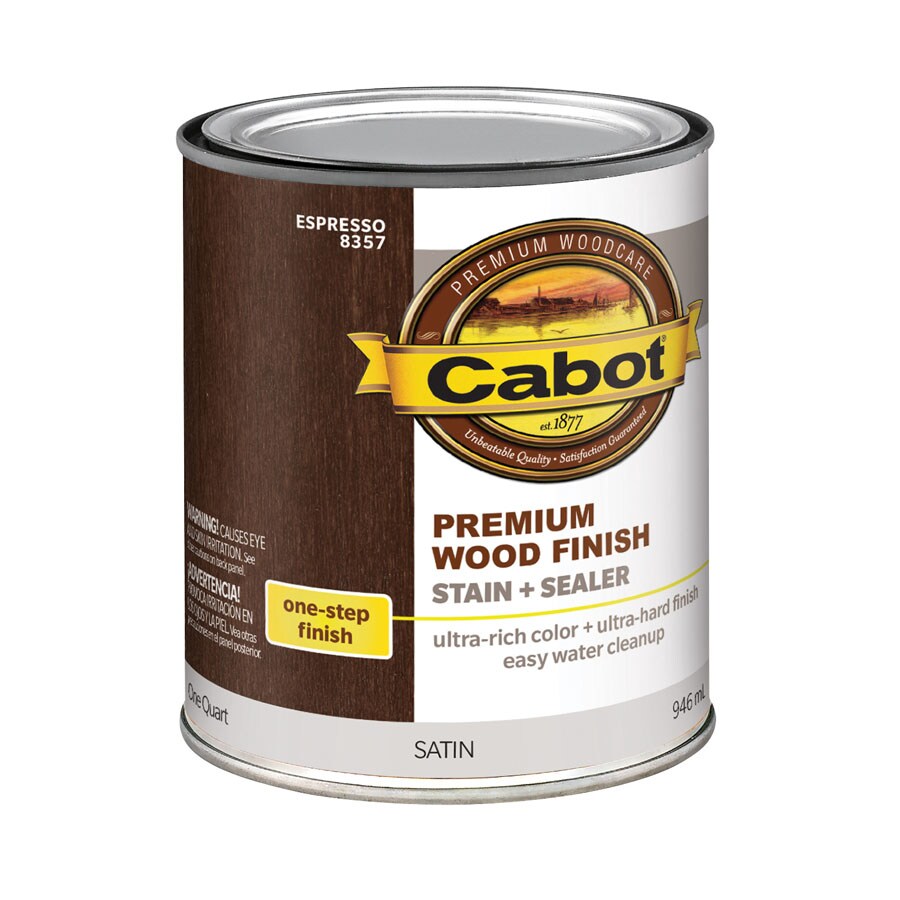 Cabot Walnut Transparent Exterior Stain and Sealer in One (Actual Net  Contents: 128 oz) | RONA