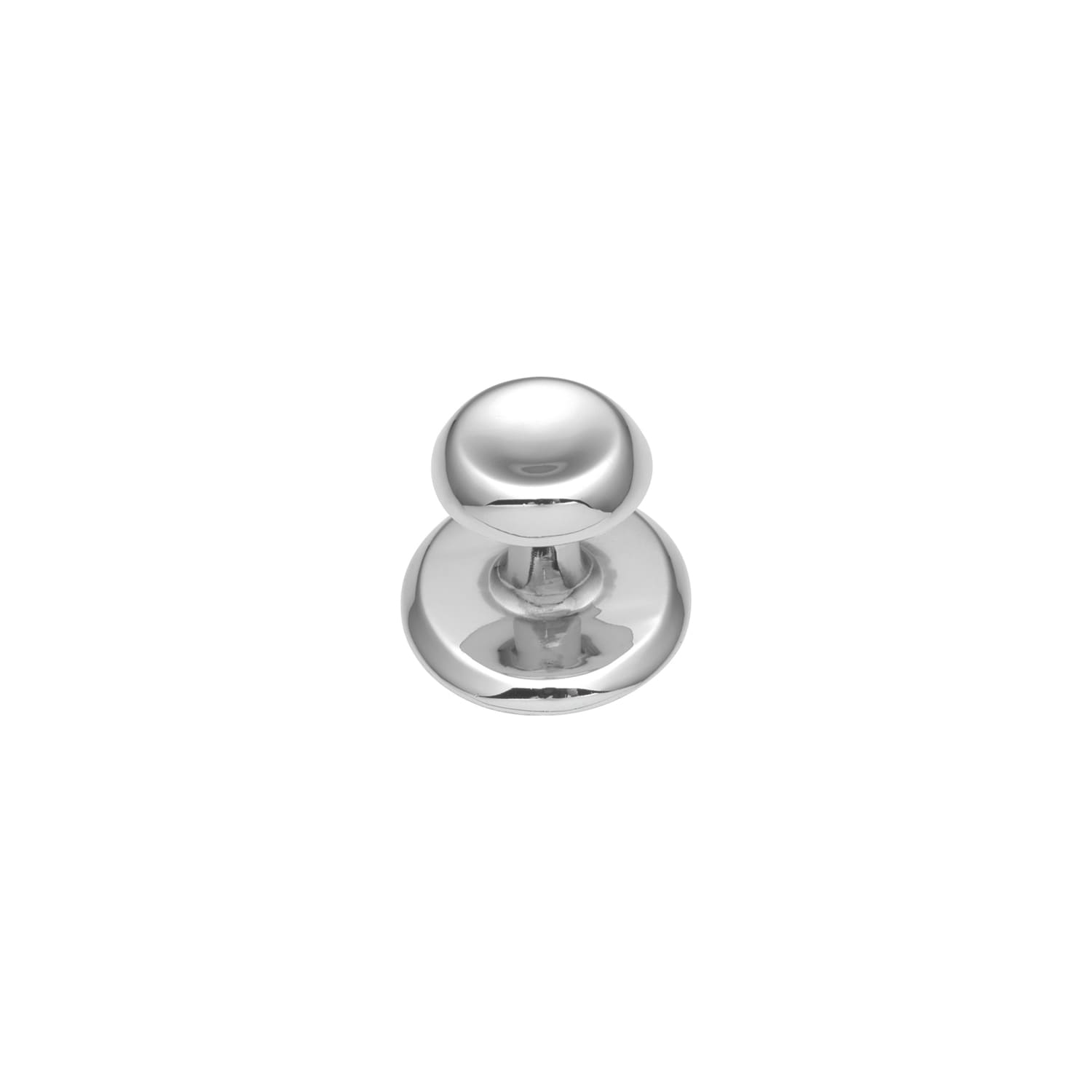 Hickory Hardware K64-CH Sunnyside Chrome Mushroom Contemporary Cabinet Knob