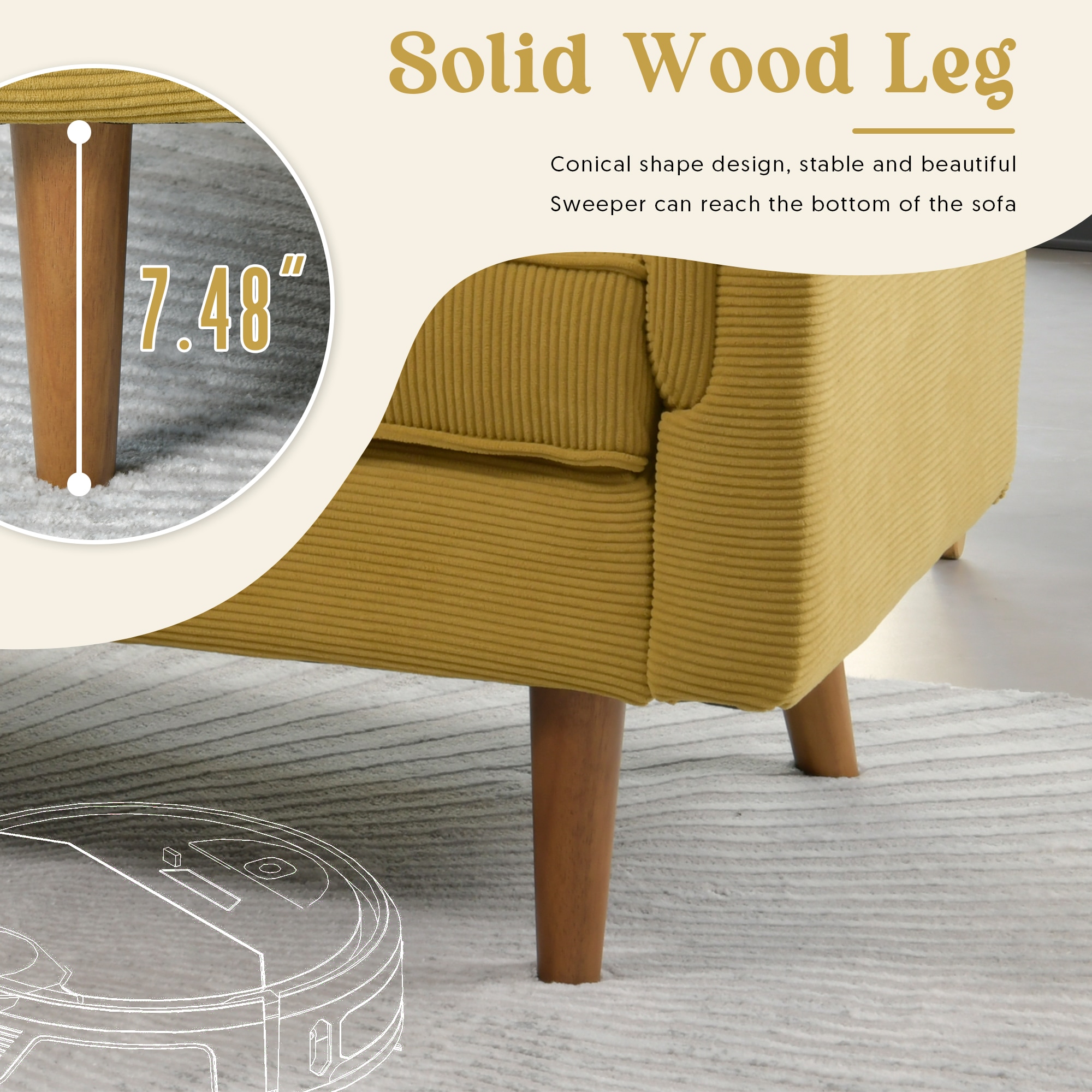 weaxty HMBGLS600 Sofas-Loveseats - View #8
