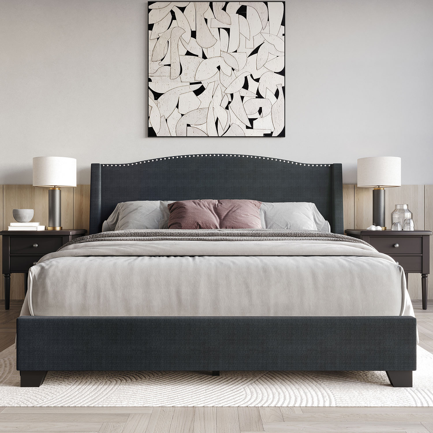 CasePiece C8530QPLS-CGY-LN beds - View #2