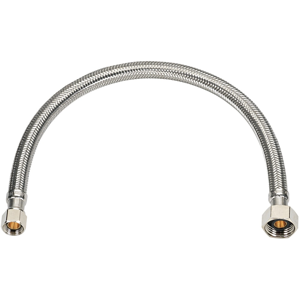 Faucet Sink Supply Line Stainless Braided 3/8" Compression X 1/2" X 16" 50 PACK 