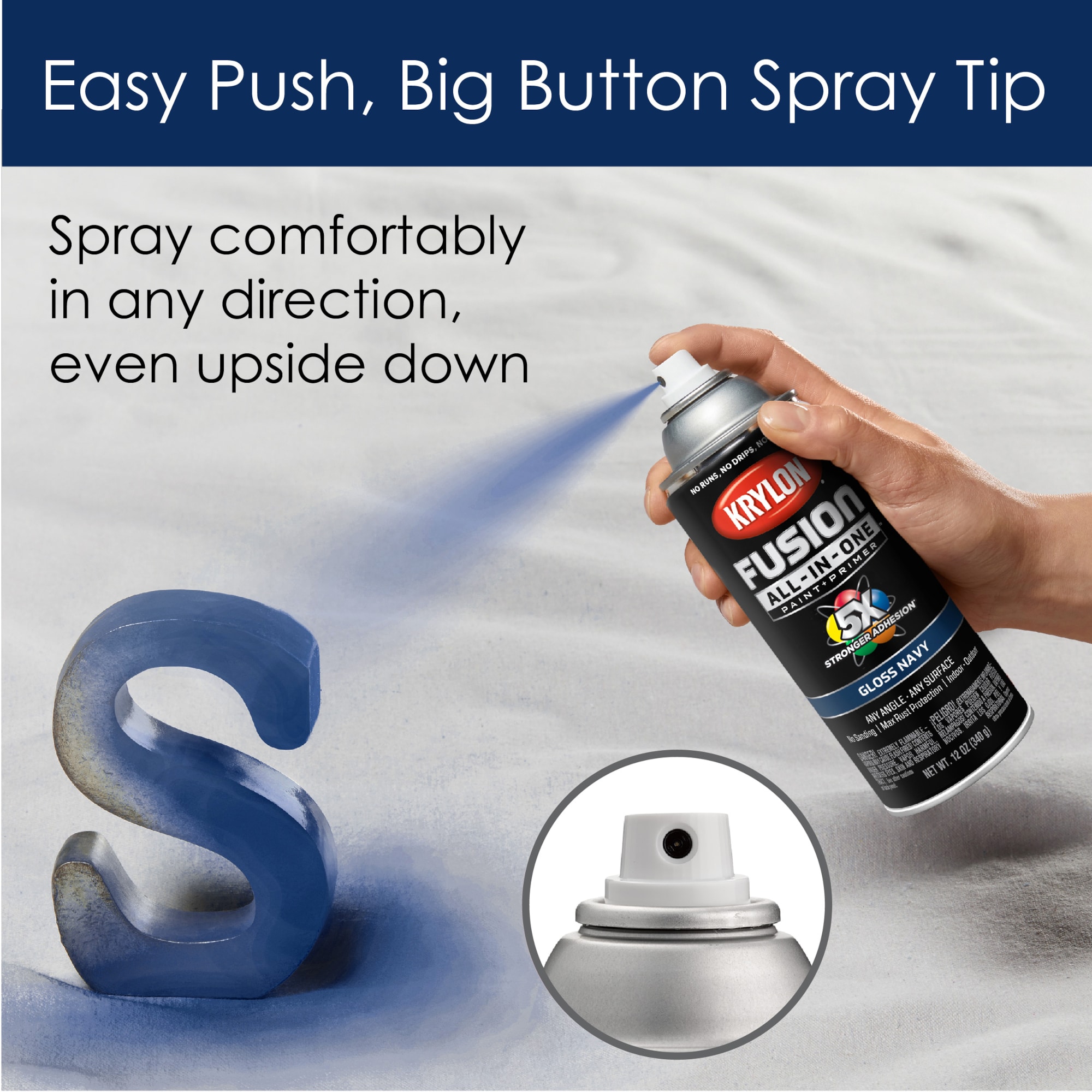 Krylon K02714007SOS Spray-Paint - View #5