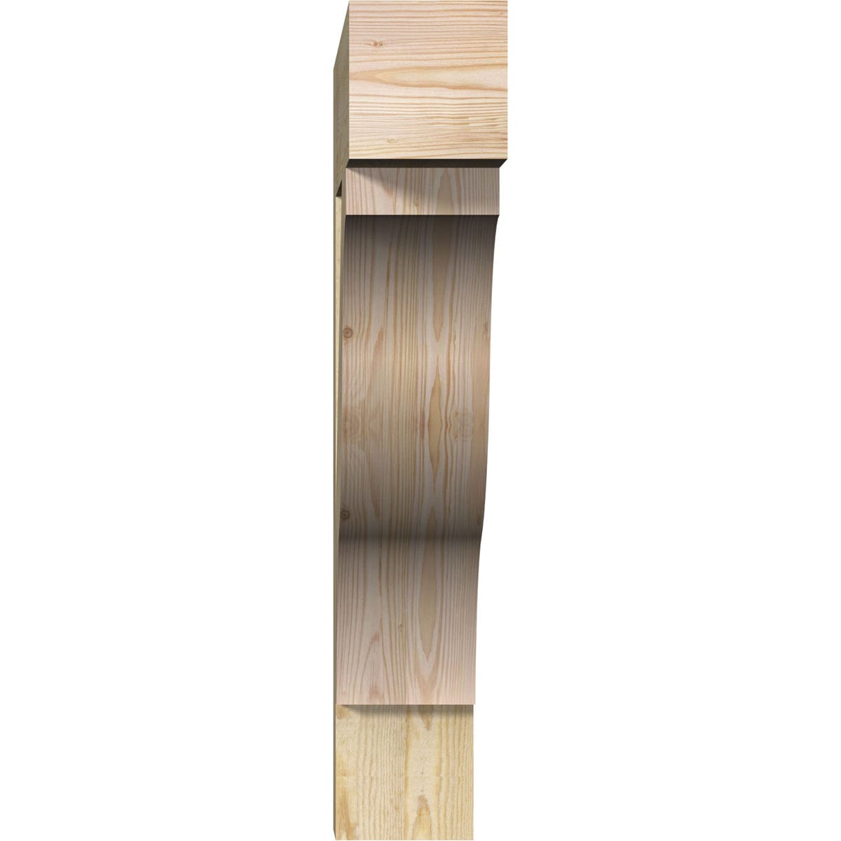 Ekena Millwork BKT06X34X34FST05RDF Exterior-Brackets-Braces - View #2
