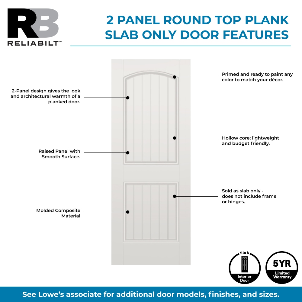 RELIABILT PRO10084093 Slab-Doors - View #2